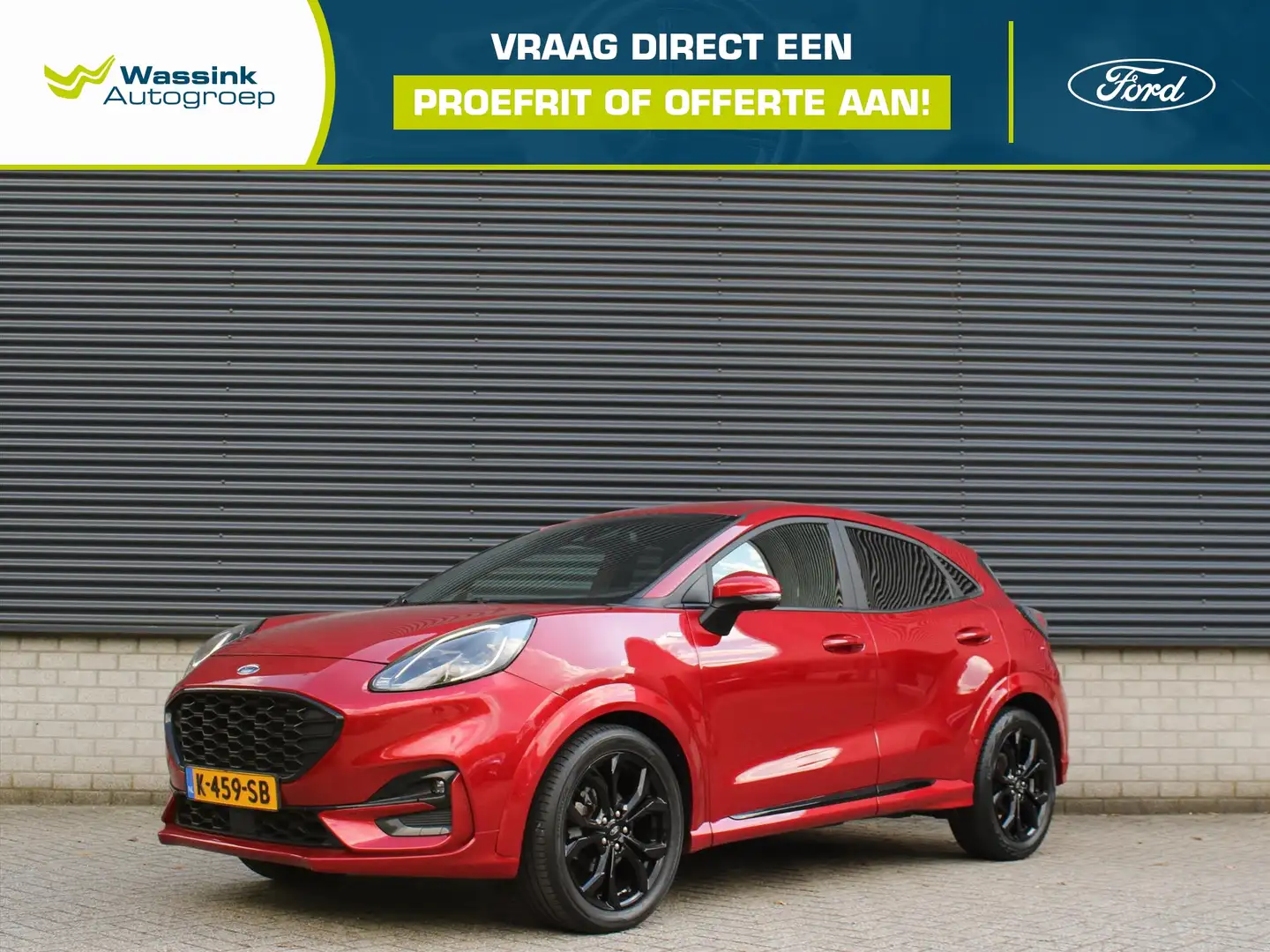 Ford Puma ST-Line X Hybrid 125pk I B&O Audio I Navigatie I W Rood - 1