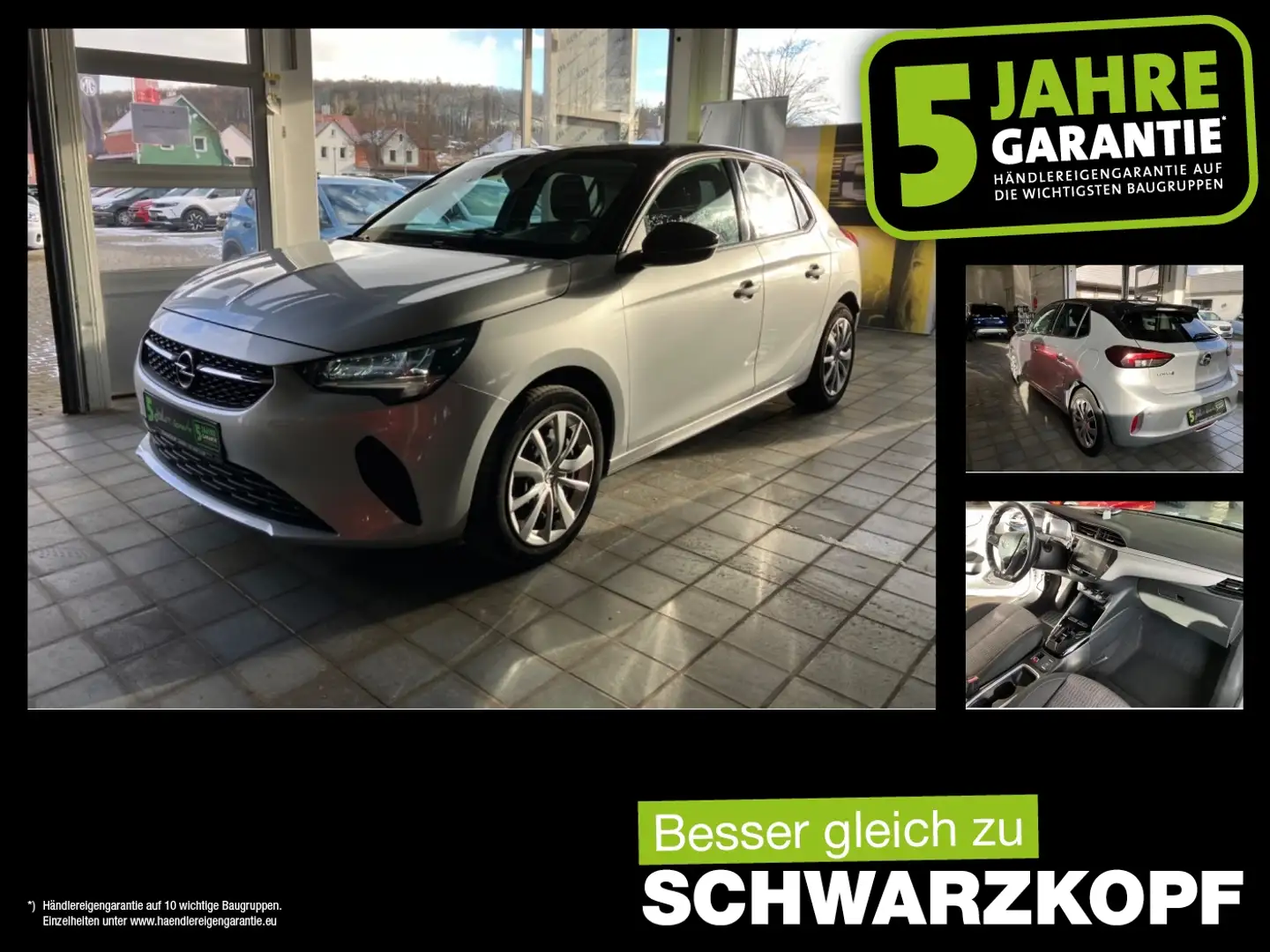 Opel Corsa-e Sitzheizung,Rückfahrkamera,Parkpilot Silber - 1