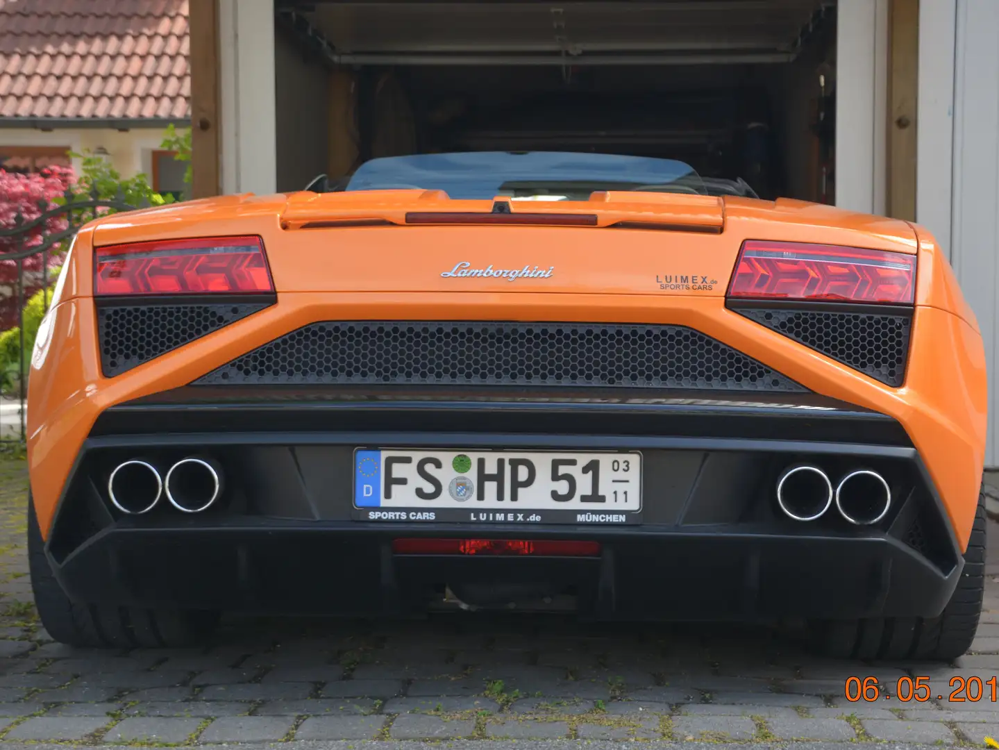 Lamborghini Gallardo Gallardo LP560-4 Spyder E-Gear Naranja - 2
