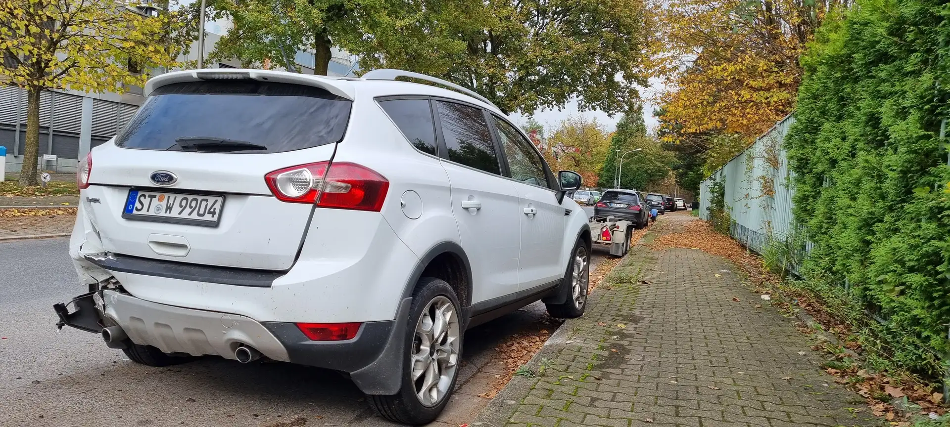 Ford Kuga Kuga Diesel 2.0 TDCi 4x4 Aut. Trend Blanc - 2