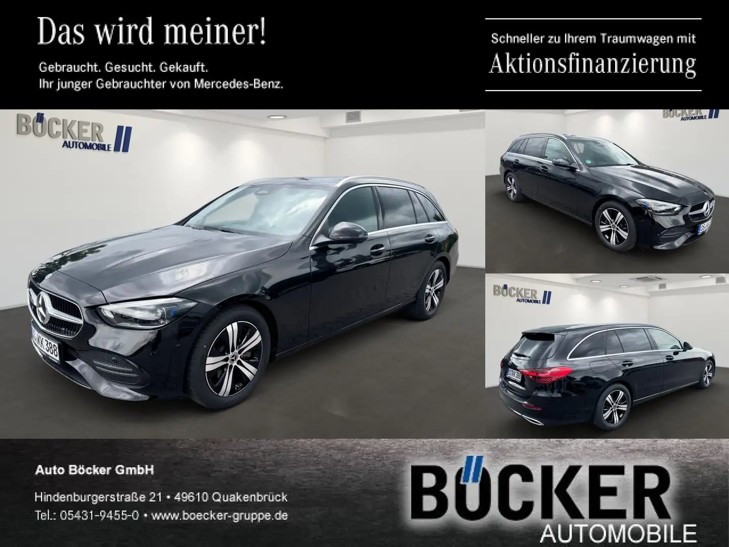 Mercedes-Benz C 200 C200 T Avantgarde Advanced Plus DIGITAL LIGHT AHK Schwarz - 1