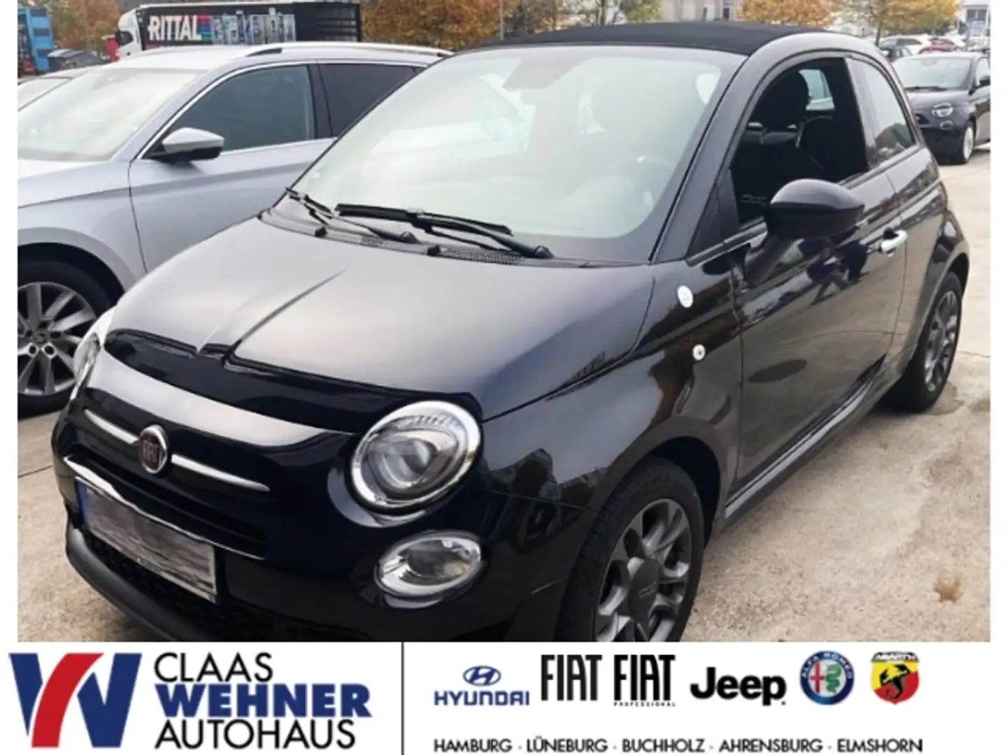 Fiat 500C Hey Google 1.0 Mild Hybrid EU6d LM-Felgen Tech-Pak Nero - 1