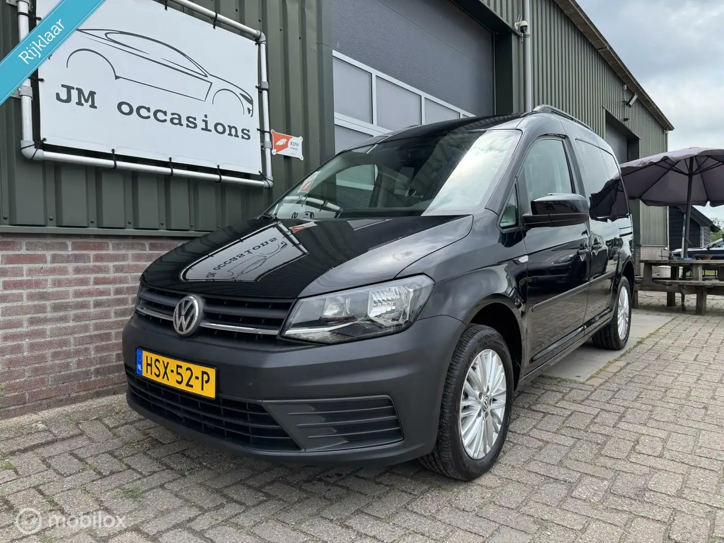 Volkswagen Caddy Combi 1.2 TSI Highline|Airco|Bleutooth|PDC| Zwart - 2