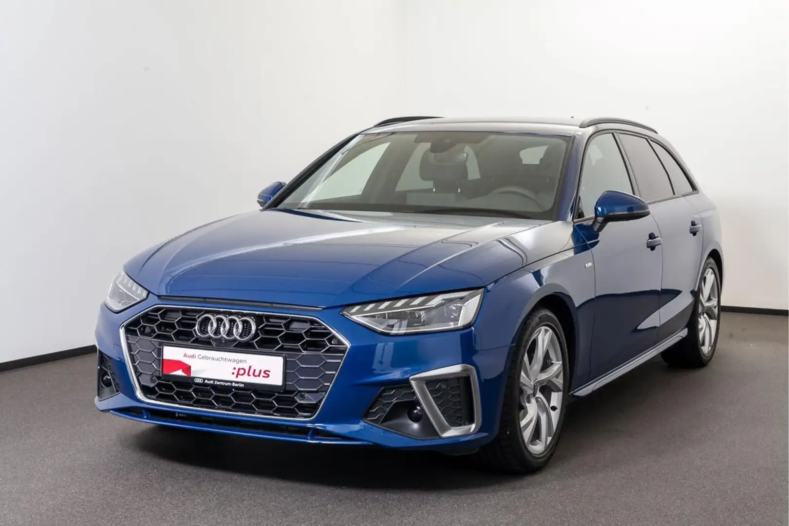 Audi A4 Avant S line 35 TFSI S tr. NAVI 360°K LED Blau - 2