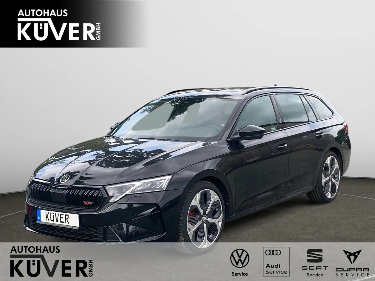 Skoda Octavia Combi RS 2.0 TSI DSG Navi+Pano+Matrix Schwarz - 1