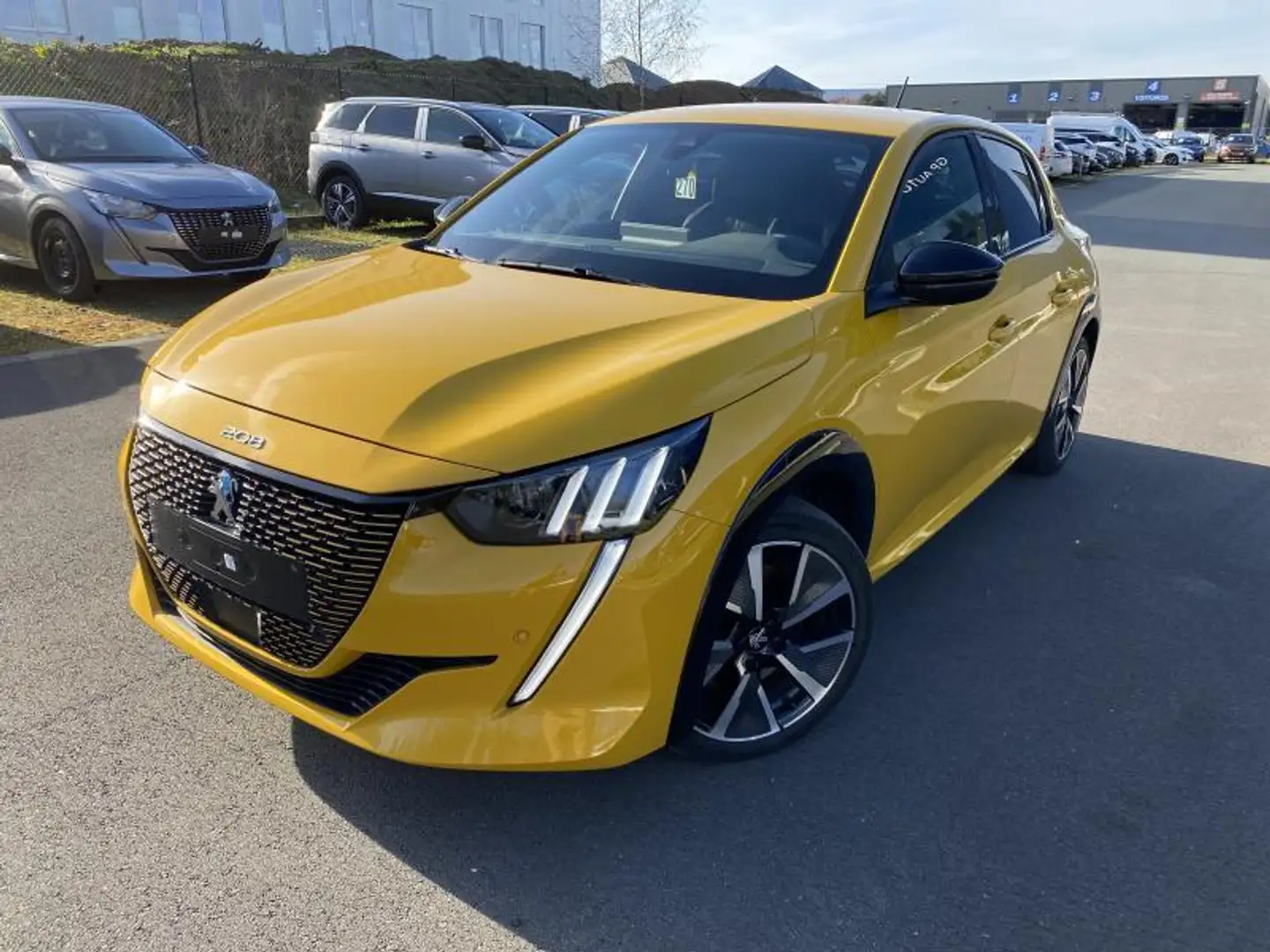 Peugeot e-208 II GT Line ELECTRIQUE Amarillo - 1