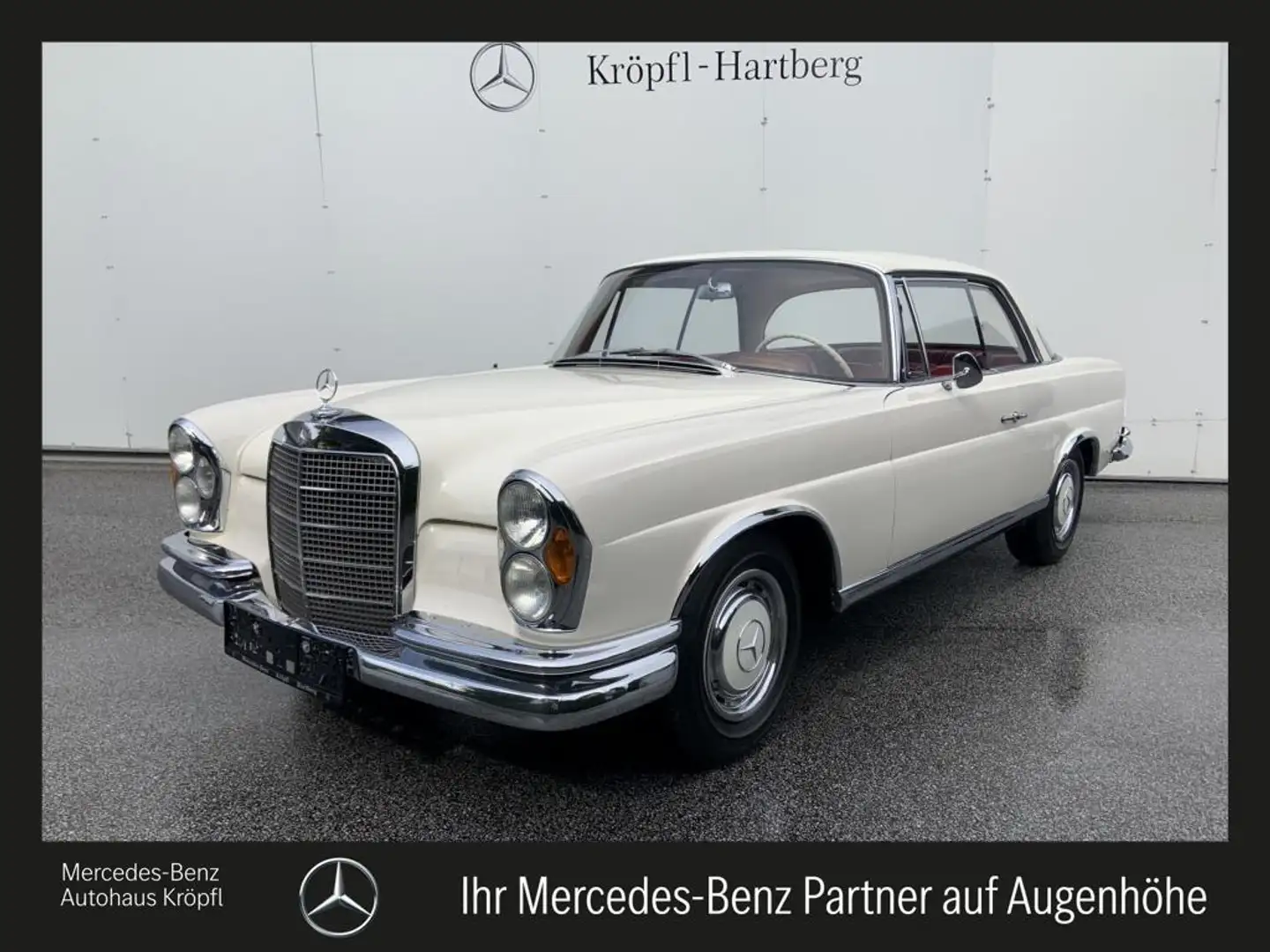 Mercedes-Benz 250 SE coupe W111 Blanc - 1