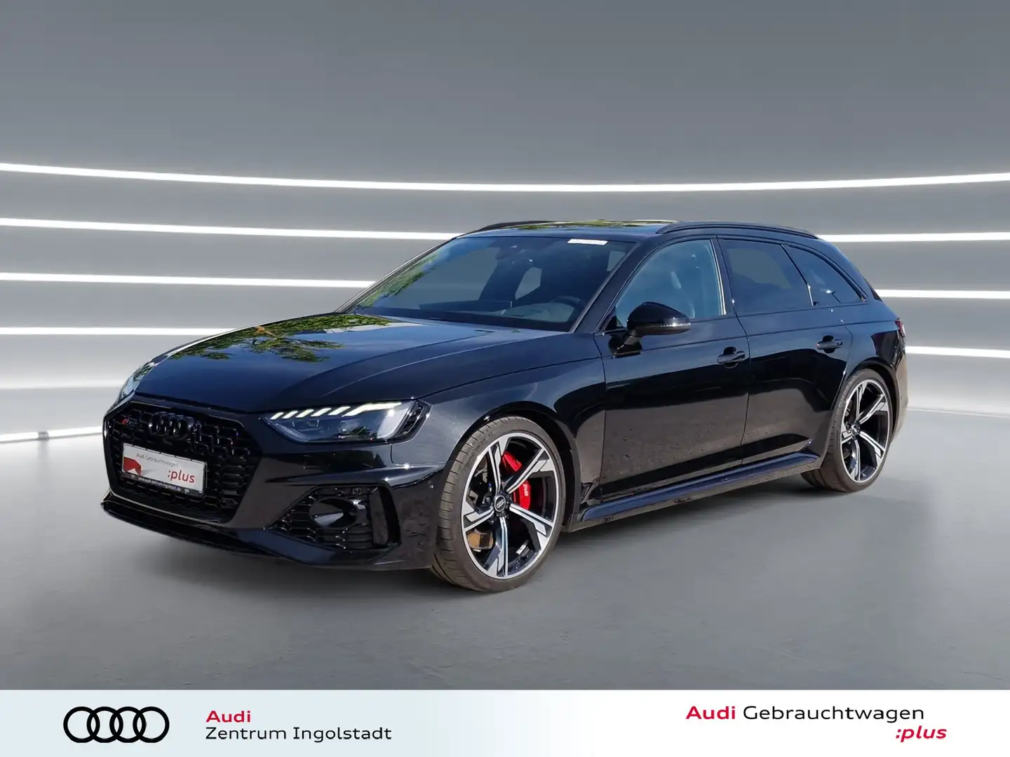 Audi RS4 Avant MATRIX Pano RS-AGA HuD B&O DRC 280km/h Noir - 1