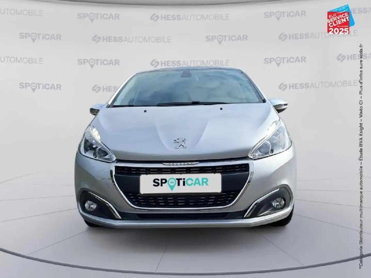 Peugeot 208 1.2 PureTech 110ch Féline S\u0026S EAT6 5cv 5p Gris - 2