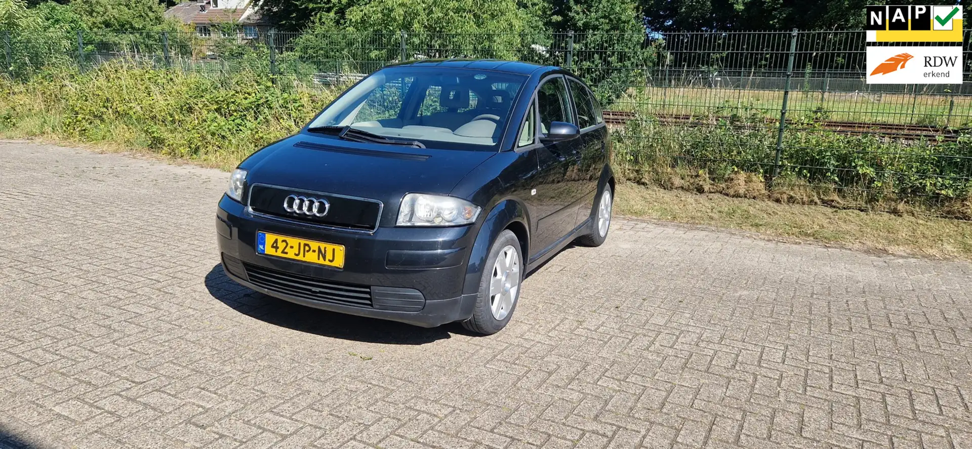Audi A2 1.4 zeer nette auto distributieriem vv 2024 op 178 Czarny - 1