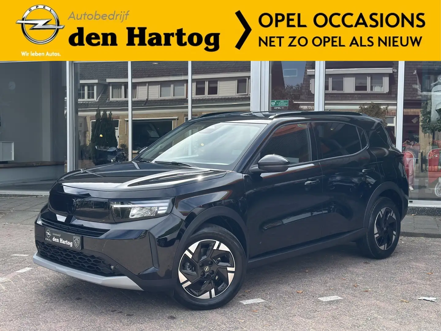 Opel Frontera 1.2 Turbo Hybrid GS 145pk 1250kg TREKGEWICHT Autom Schwarz - 1