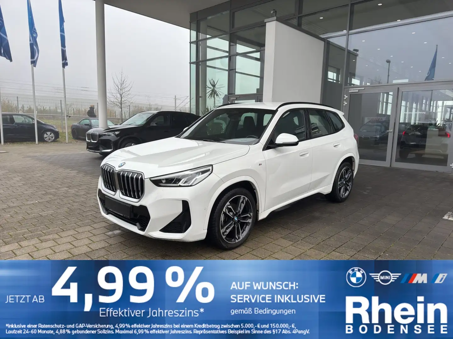 BMW X1 sDrive 18i M Sport SH Navi LED Rückfahrkamera Weiß - 1