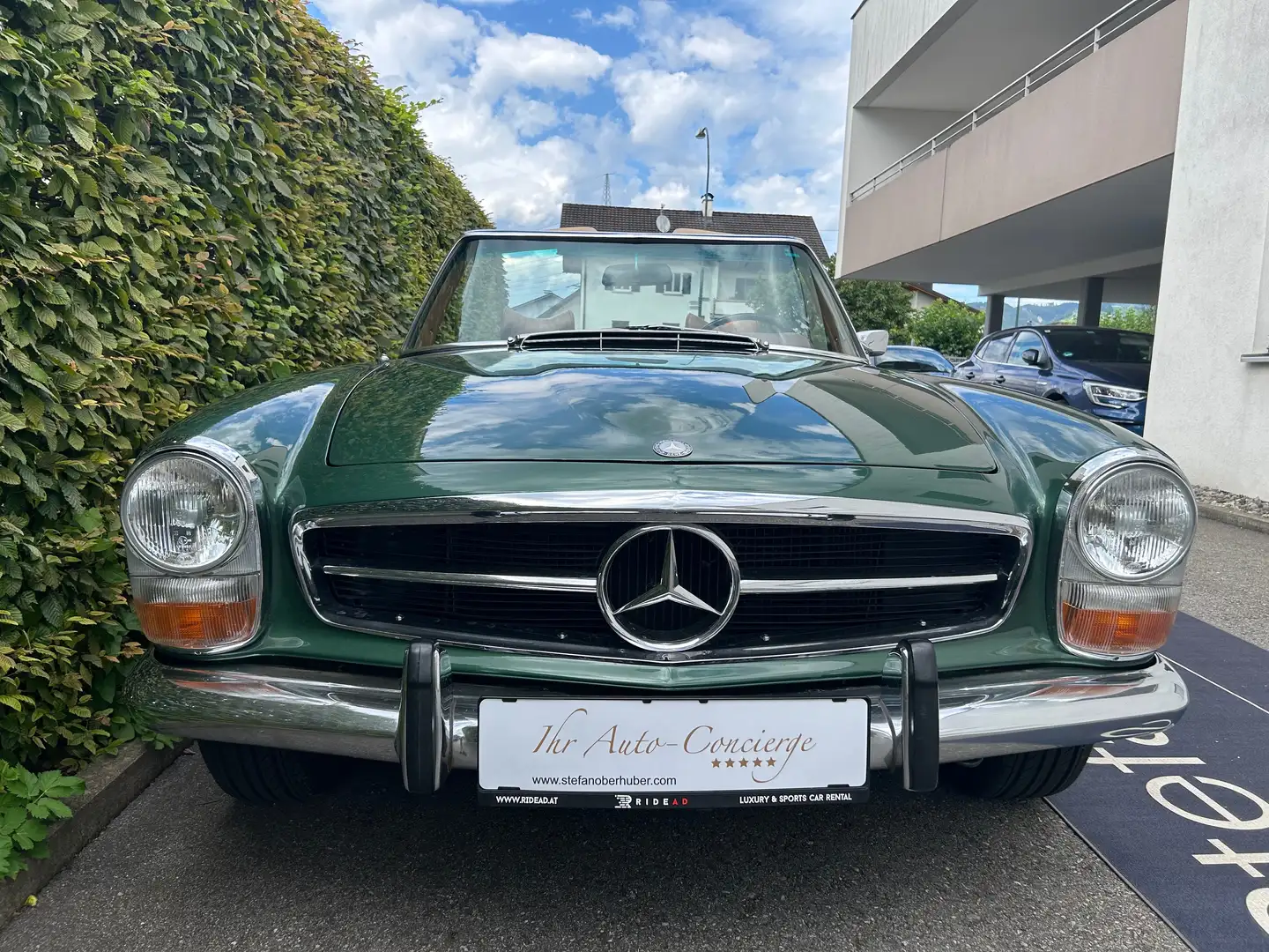 Mercedes-Benz SL 280 "Pagode", elegante Farbkombination Grün - 2