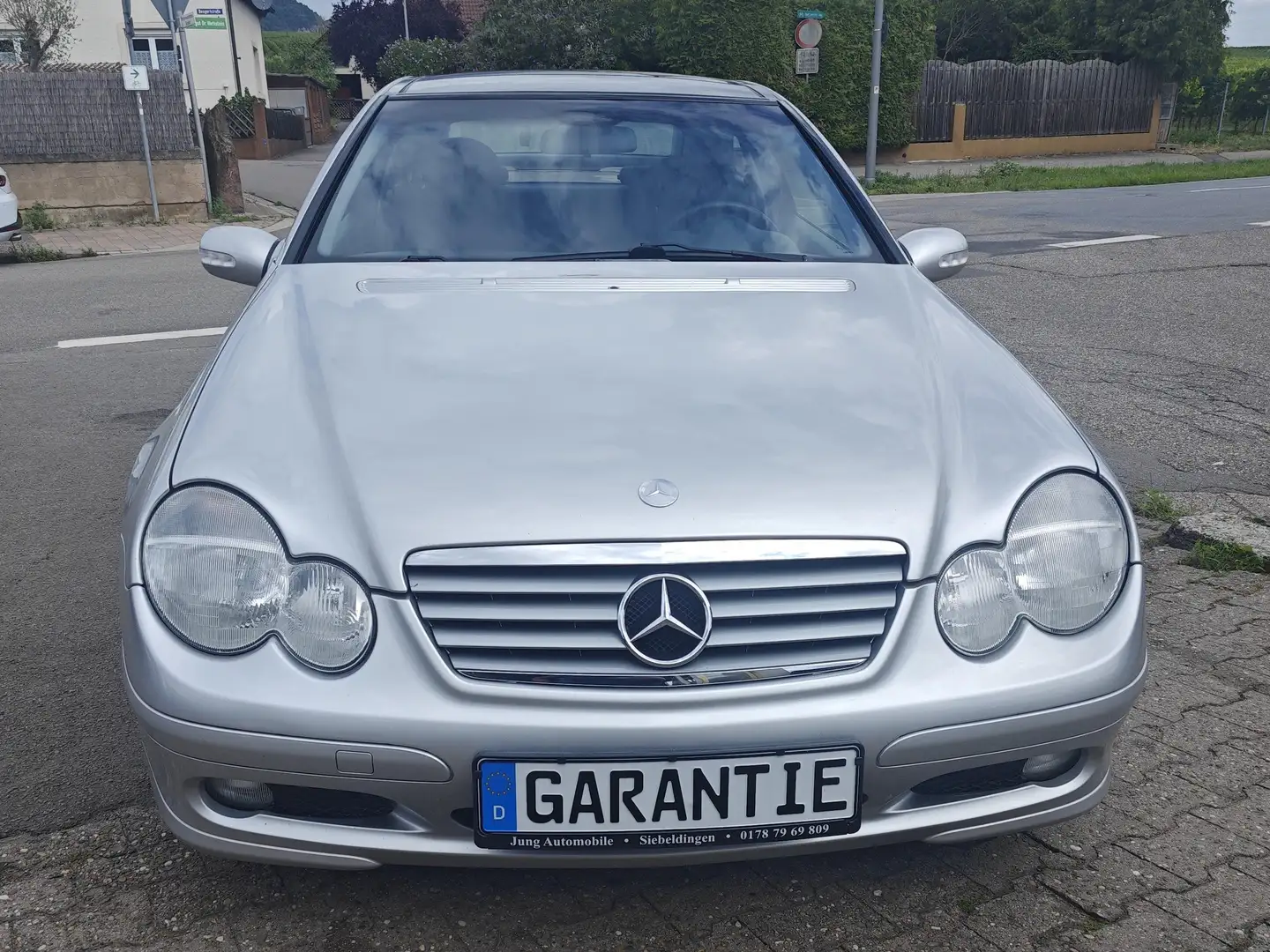 Mercedes-Benz C 200 Kompressor Sportcoupe,HU/AU & KD Neu, erst 56694km Gris - 2
