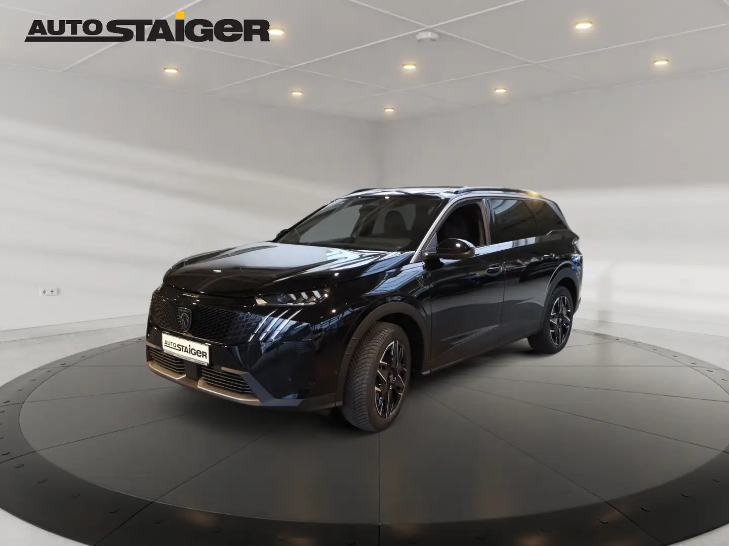 Peugeot 5008 1.2 Hybrid 136 GT elektrische Heckklappe Schwarz - 1
