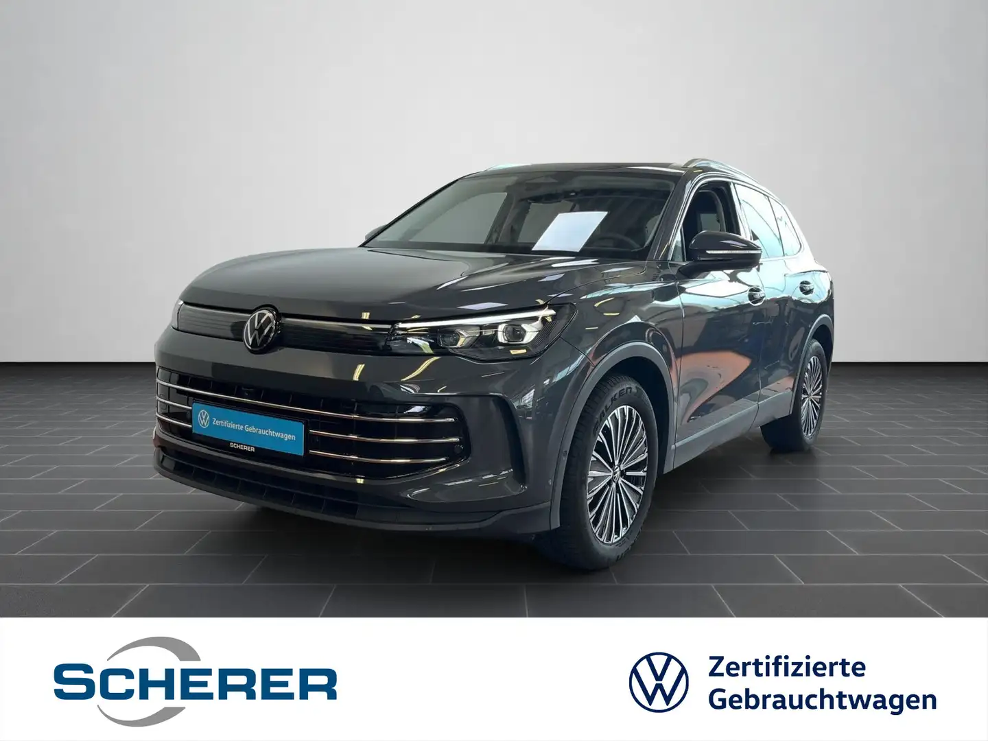 Volkswagen Tiguan Elegance 1.5 eTSI DSG IQ-Light,360°,H&K,A Grau - 1
