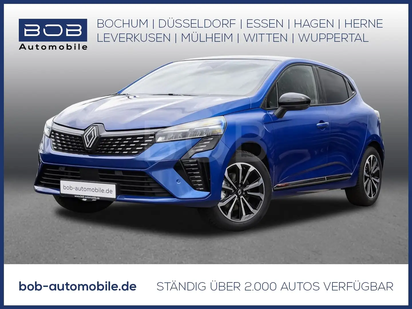 Renault Clio Techno E-Tech Full Hybrid 145 NAVI SHZ PDC Azul - 1