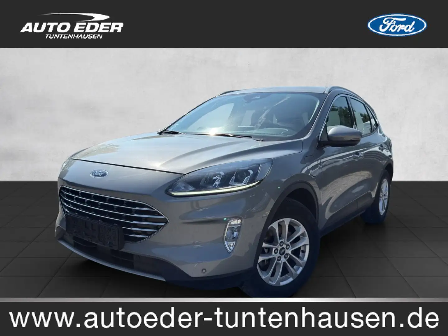 Ford Kuga Plug-In Hybrid Titanium Bluetooth Navi Klima Zilver - 1
