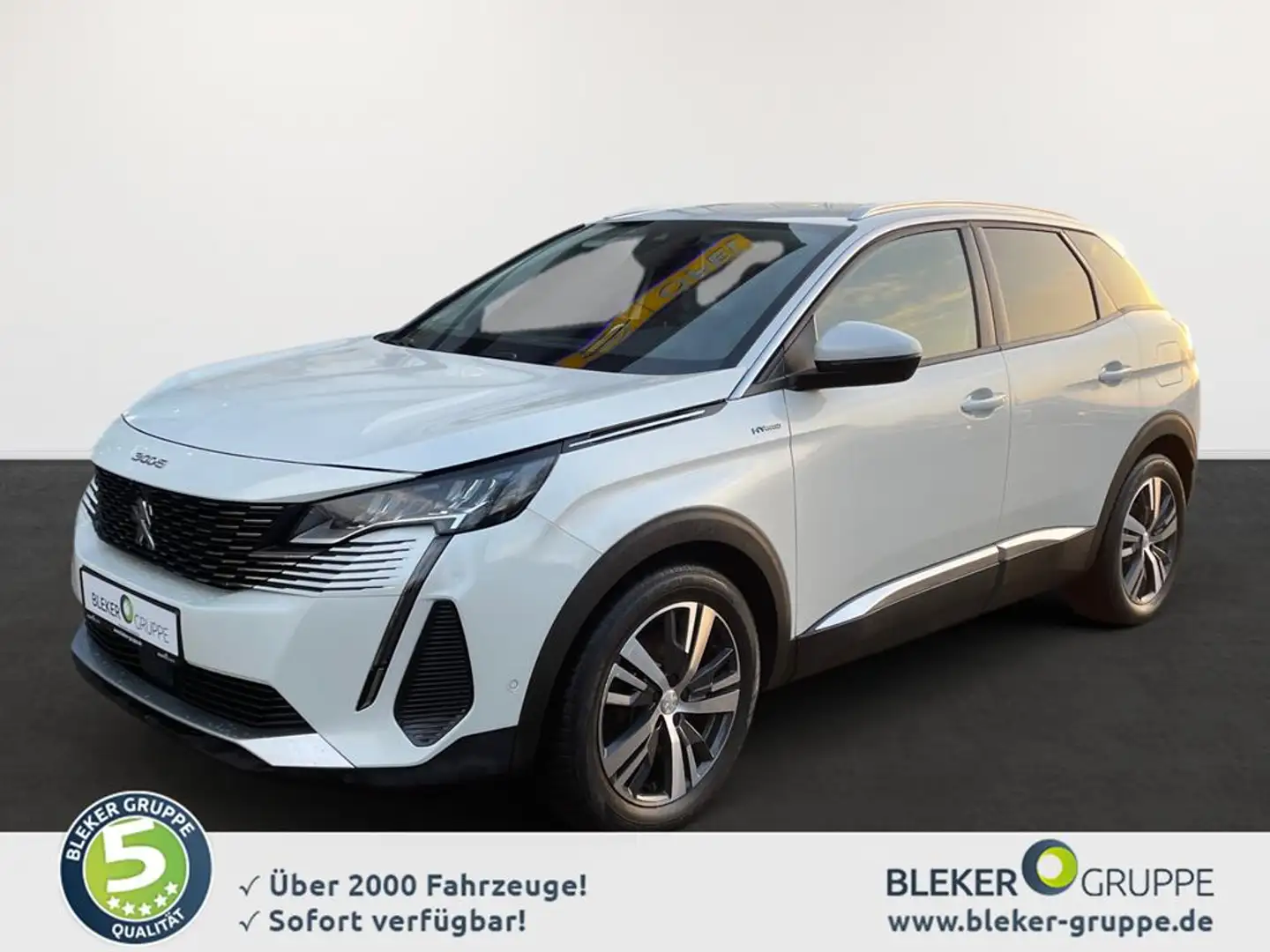 Peugeot 3008 Hybrid 225 Allure Pack Blanc - 1