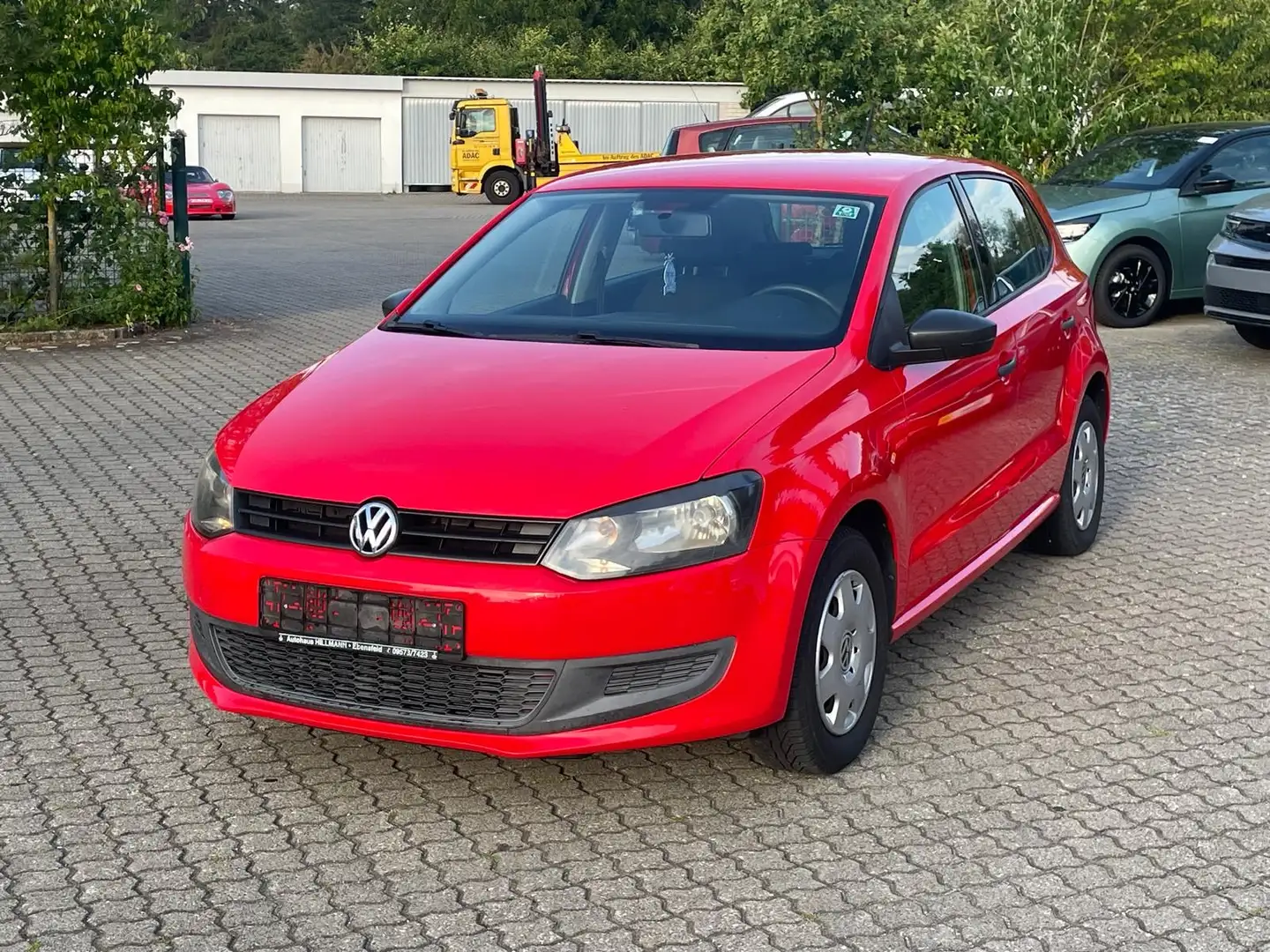 Volkswagen Polo Trendline 1.2 Klima SHZ TÜV 02/27 Rot - 2