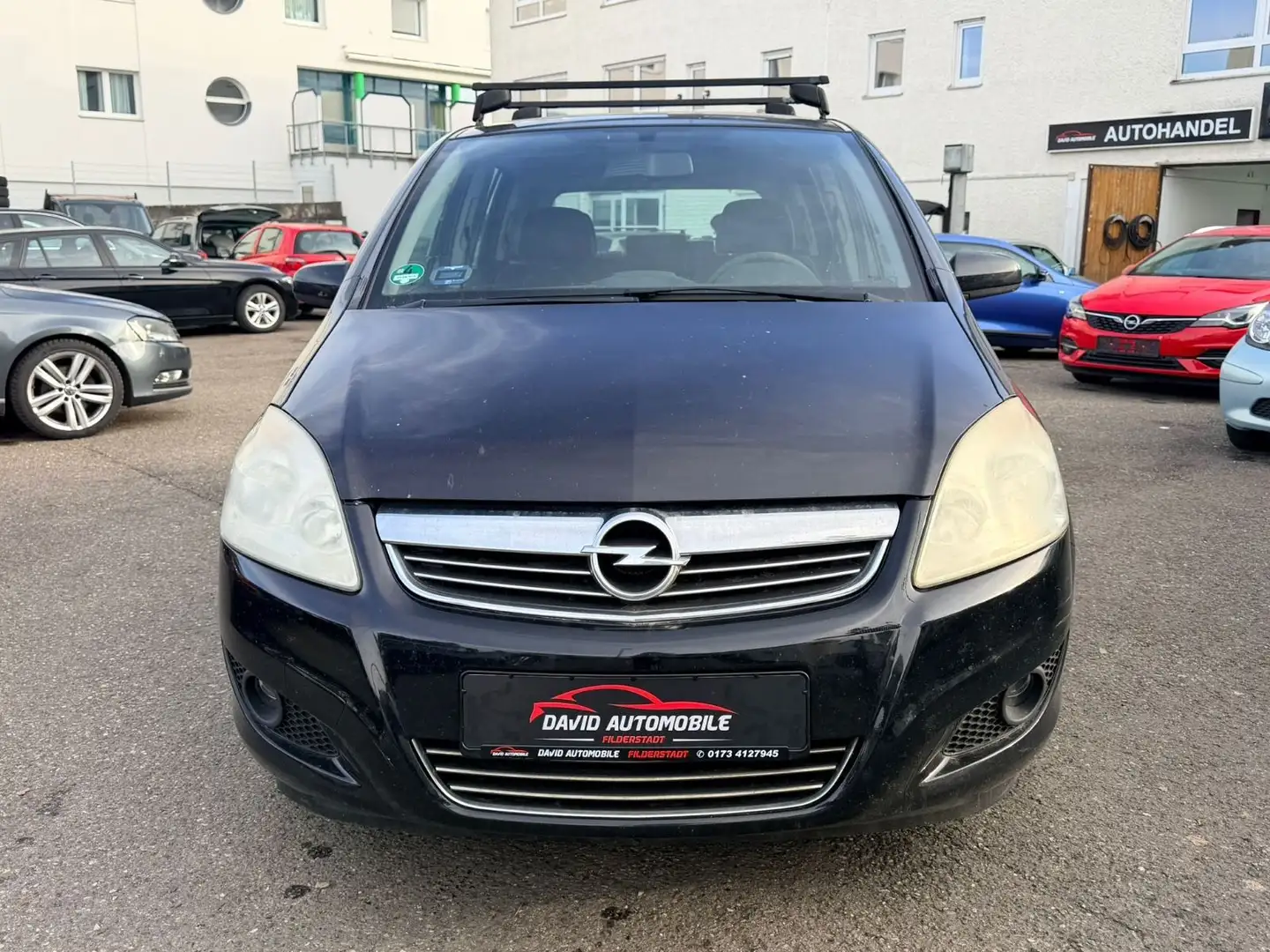 Opel Zafira B Edition 1.8/ALU/KLIMA/7-SITZER/AHK/TÜV Schwarz - 2