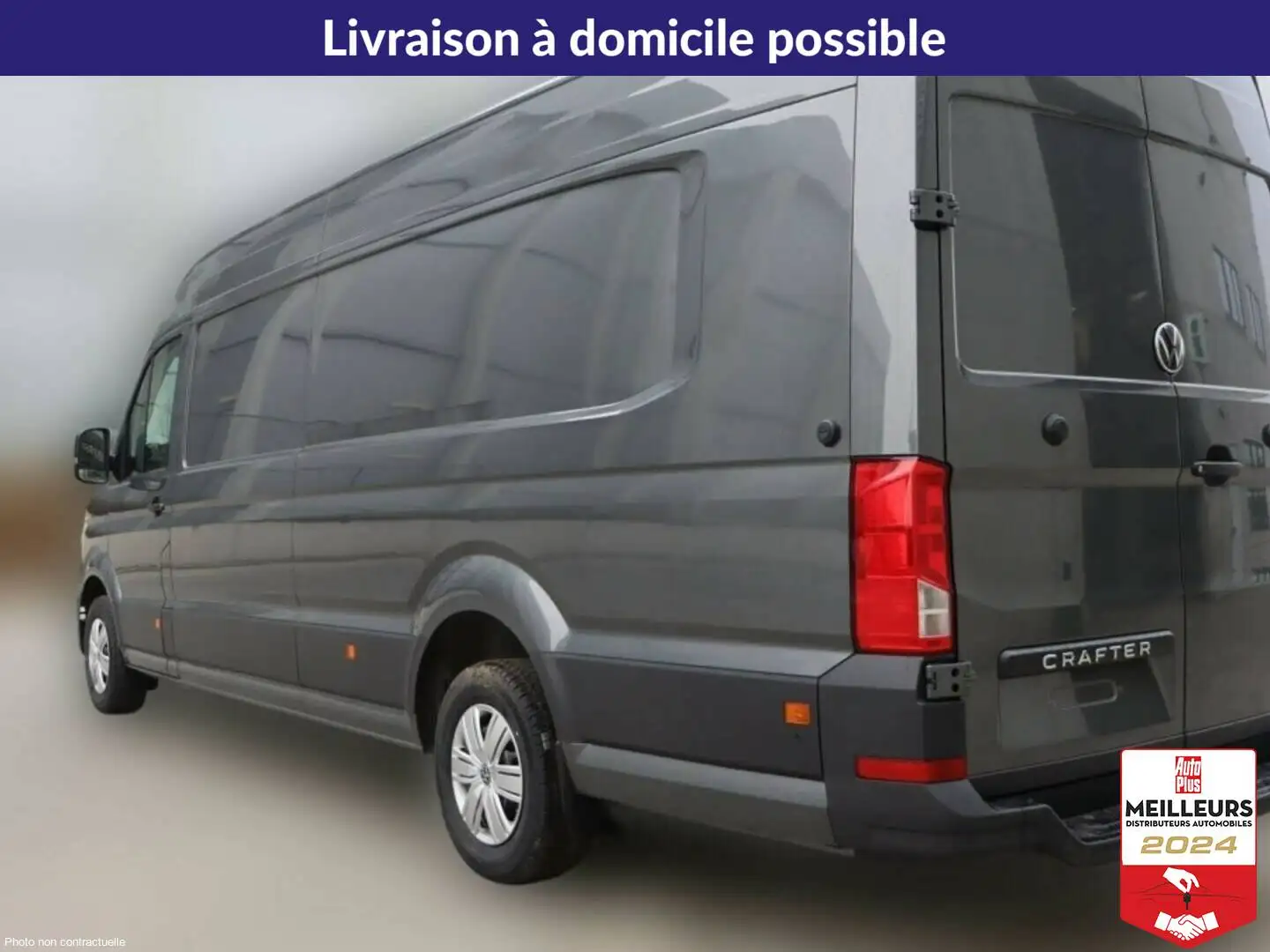 Volkswagen Crafter CRAFTER 35 Fourgon L5H3 4490 mm 2.0 TDI 177 hp Aut Blanc - 1