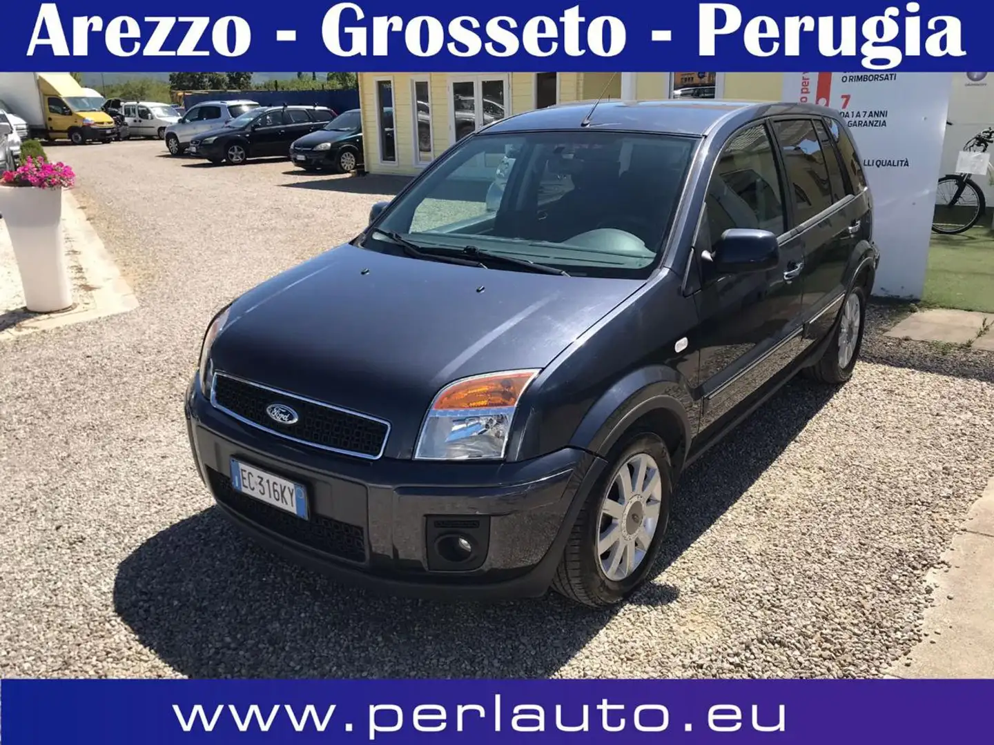Ford Fusion 1.4 TDCi 5p. Grigio - 1