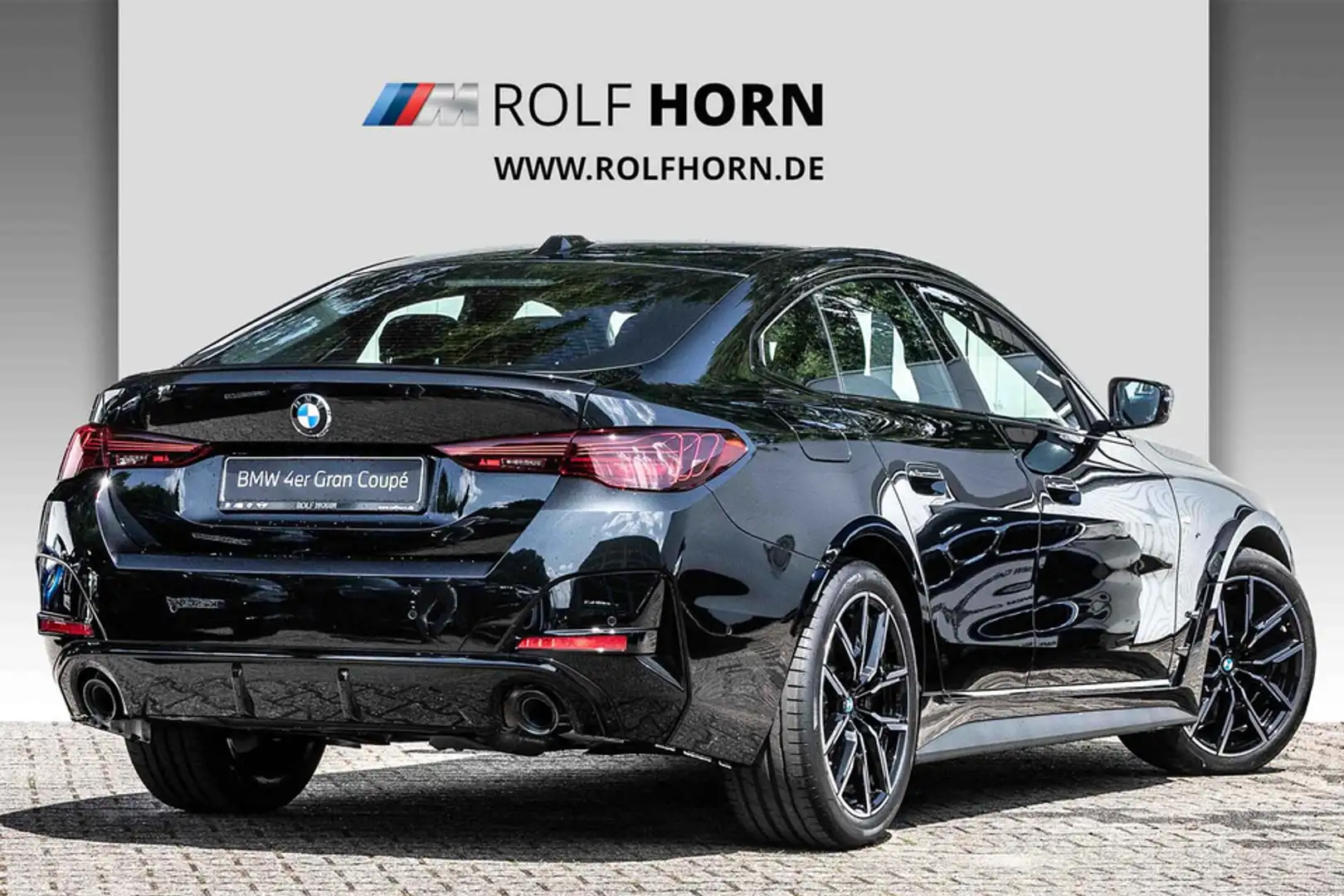 BMW 430 d xDrive Gran Coupe M Sport HUD har/kar 360 Schwarz - 2