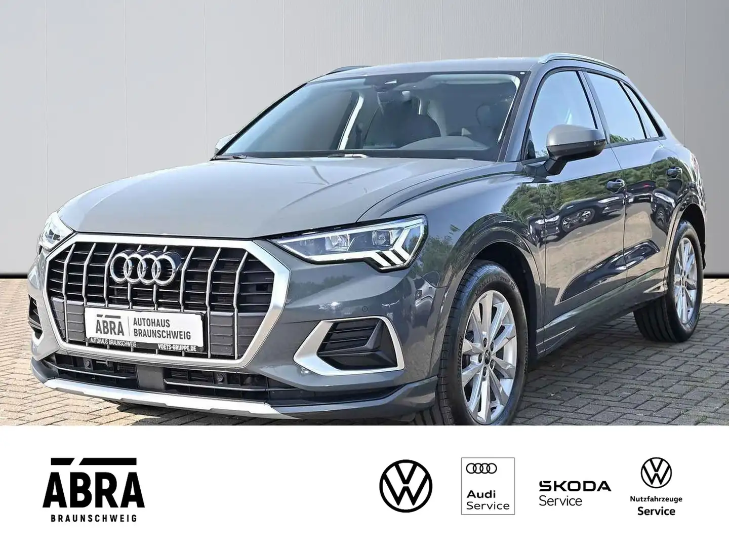 Audi Q3 35 2.0 TDI advanced S-tronic LED+NAV+PHONE Grau - 1