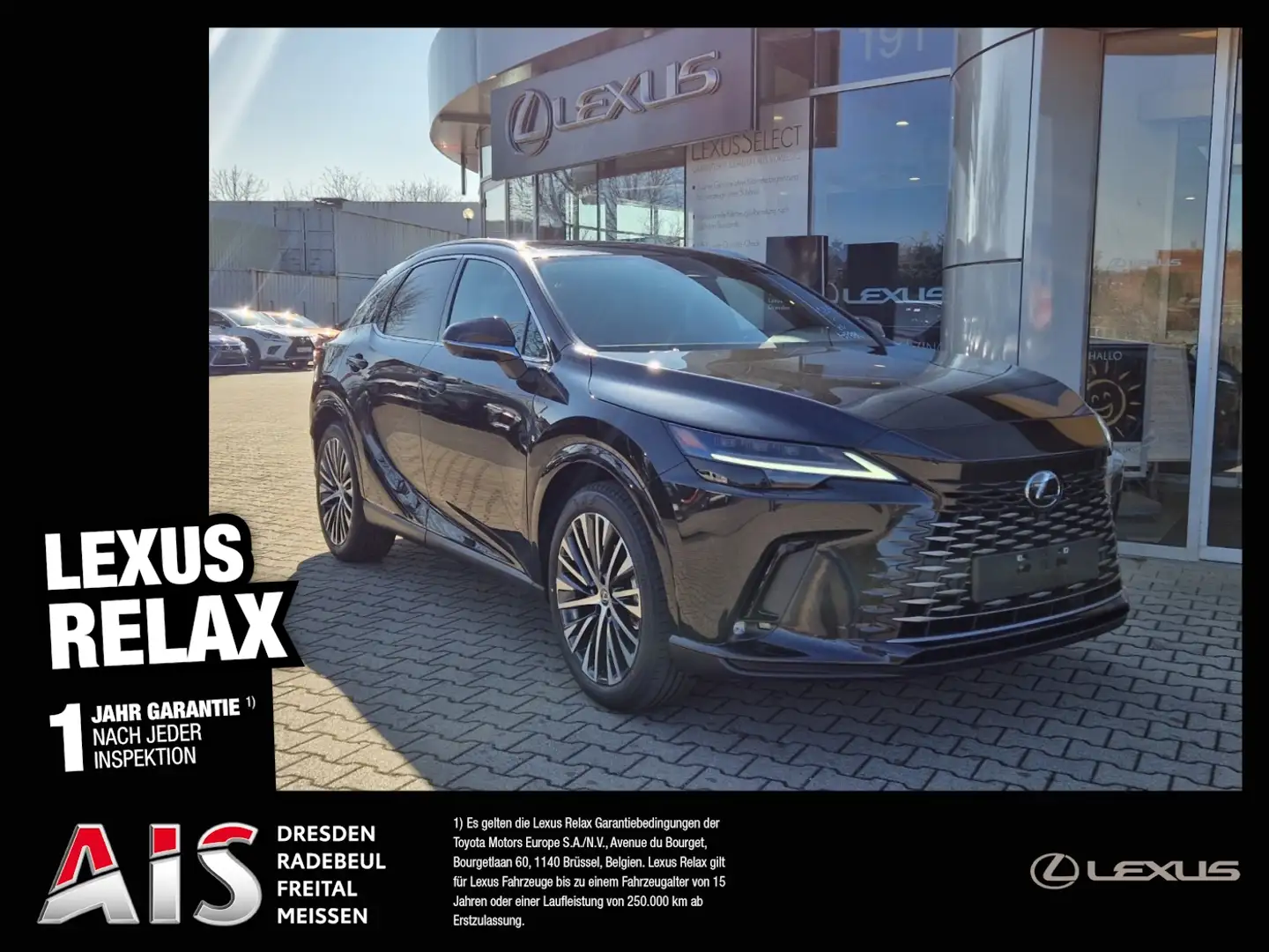 Lexus RX 450h + E-Four Executive Line ACC FLA Czarny - 1