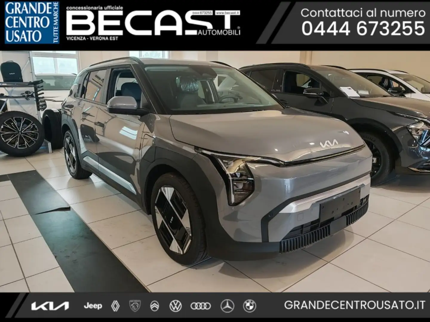 Kia EV3 81.4 KWH EARTH - PRONTA CONSEGNA Grigio - 1