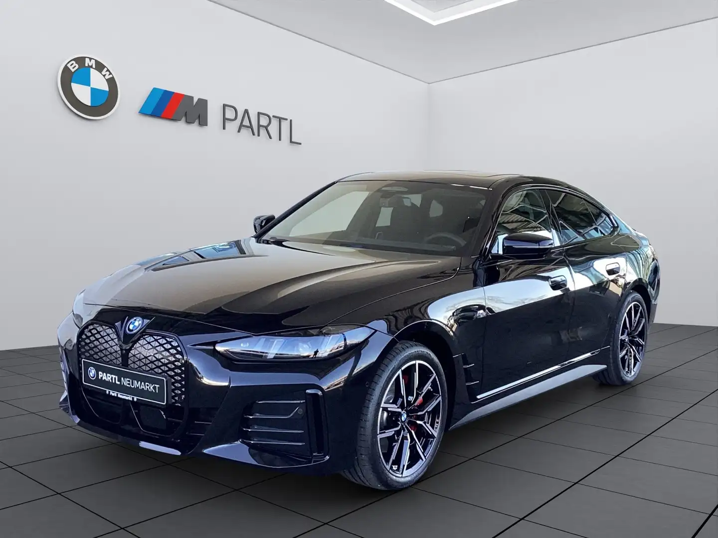 BMW i4 xDrive40 M-Sport-Pro ACC 360° AHK eGSD H/K Zwart - 1