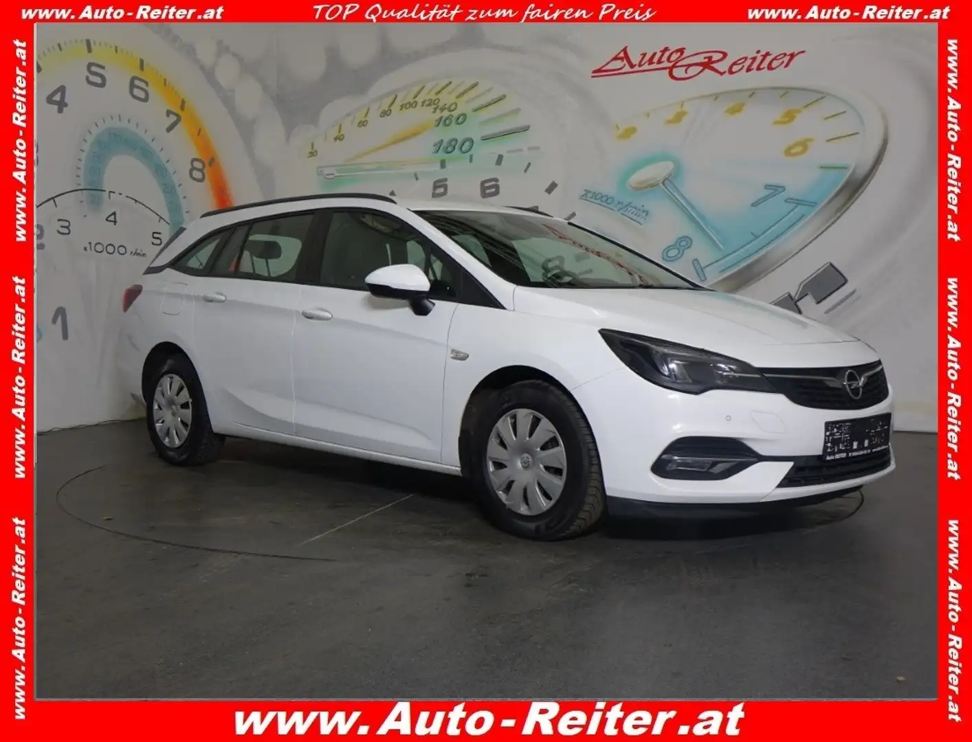 Opel Astra ST 1,5 CDTI *LED, NAVI, SITZHEIZUNG* Weiß - 1