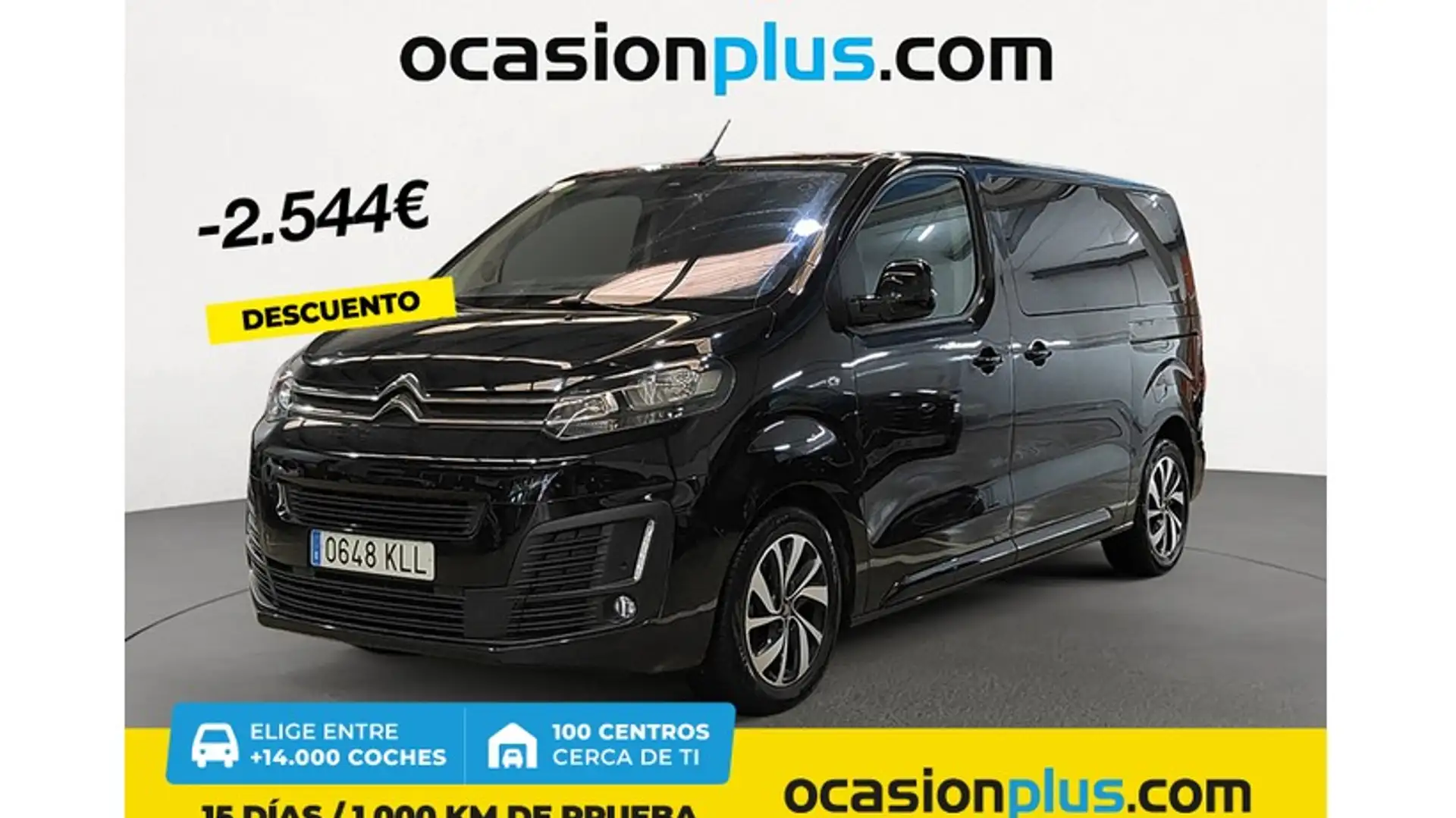Citroen SpaceTourer BlueHDI M Feel 150 Zwart - 1