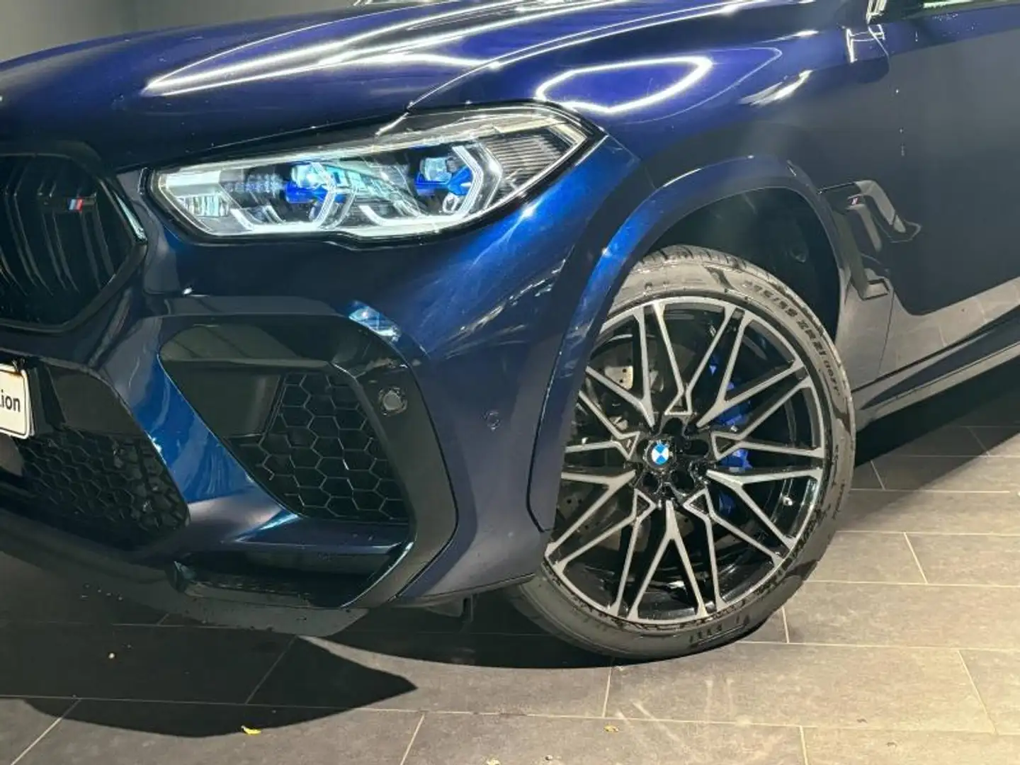 BMW X6 M 625ch Compétition Bleu - 2