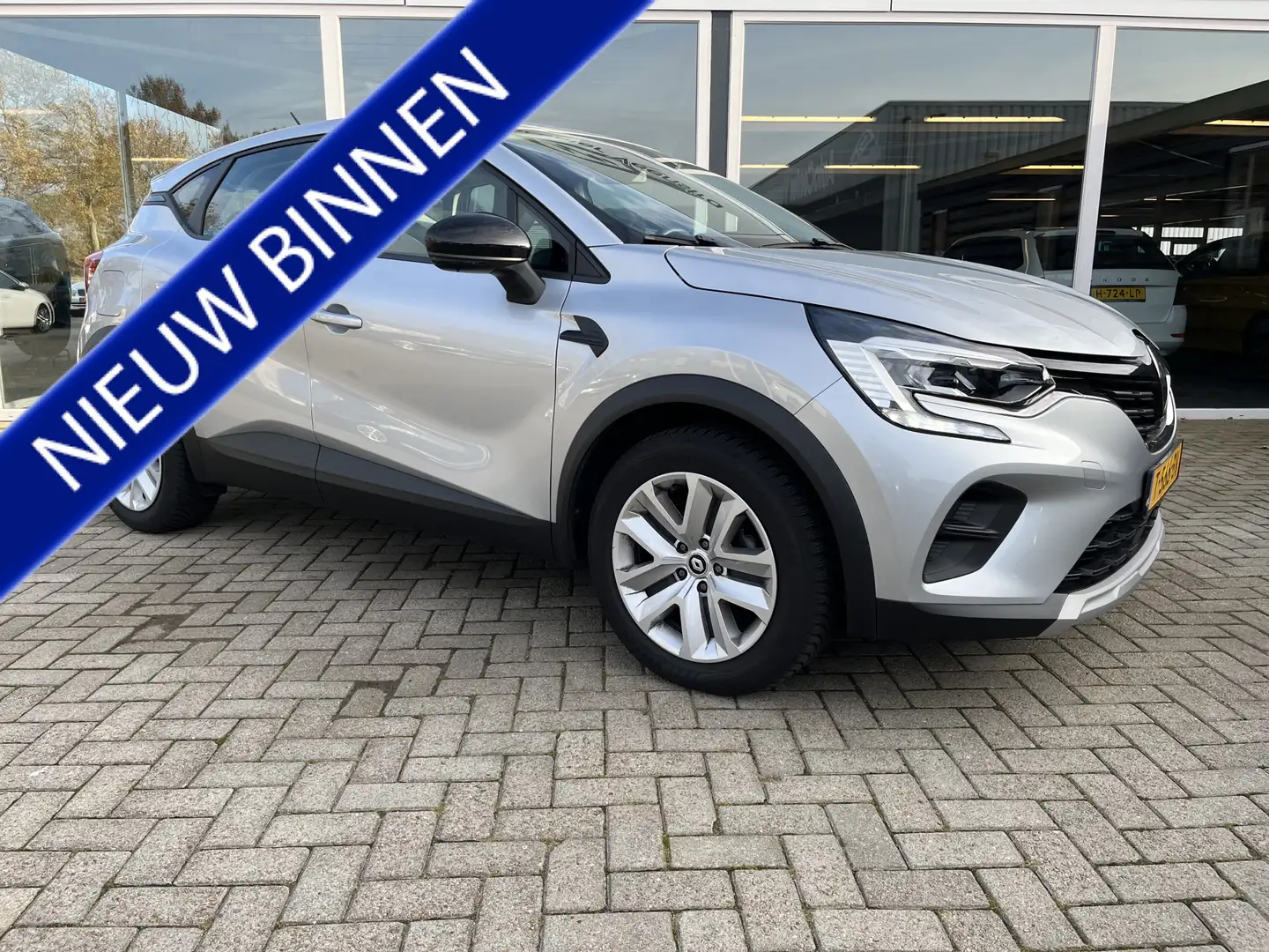 Renault Captur 1.0 TCe 90 evolution 50% deal 9.500,- ACTIE Airco Grijs - 1