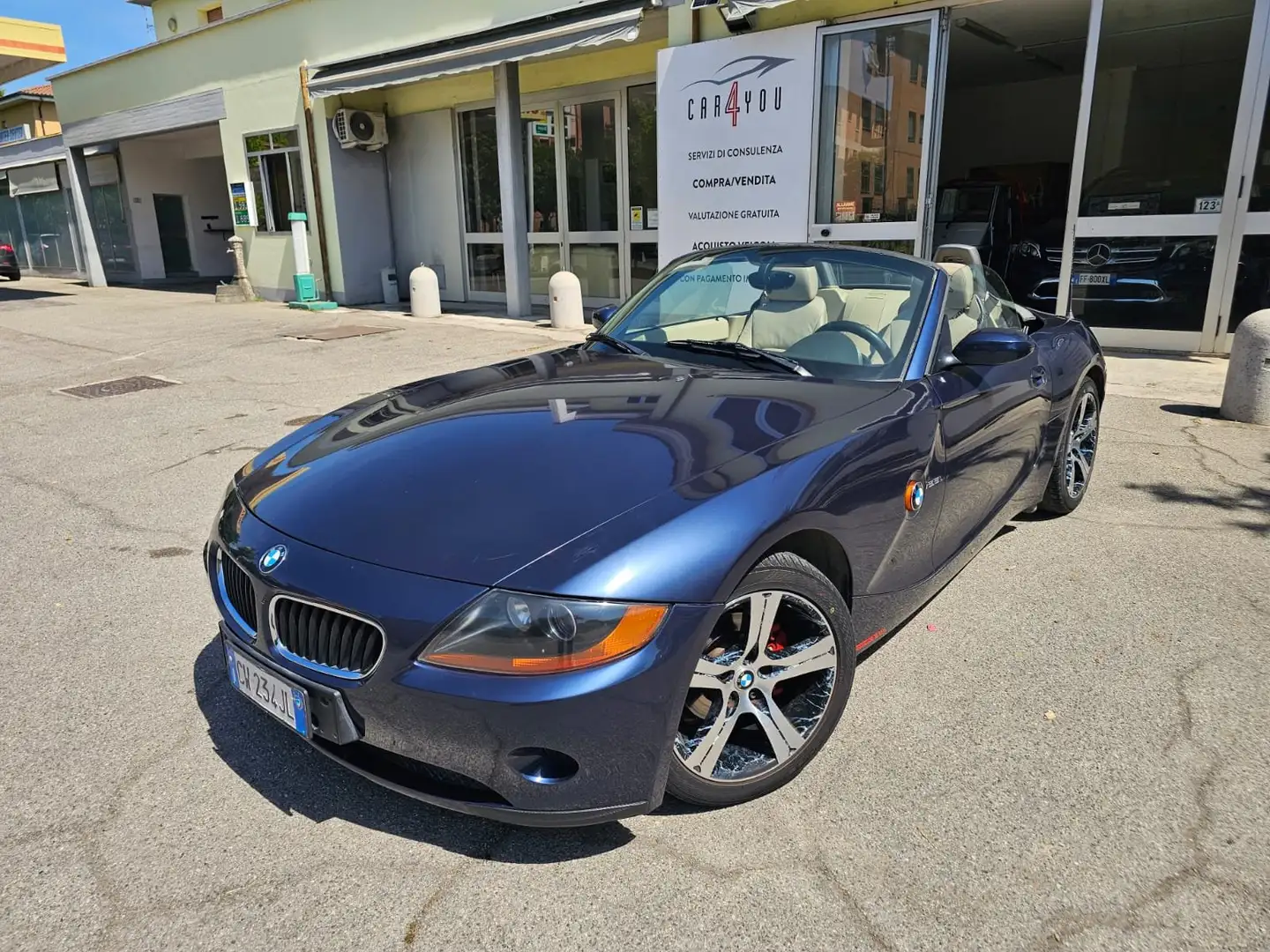 BMW Z4 Z4 Roadster 2.2i 2 proprietari ! Manuale ! Clima Blu/Azzurro - 1