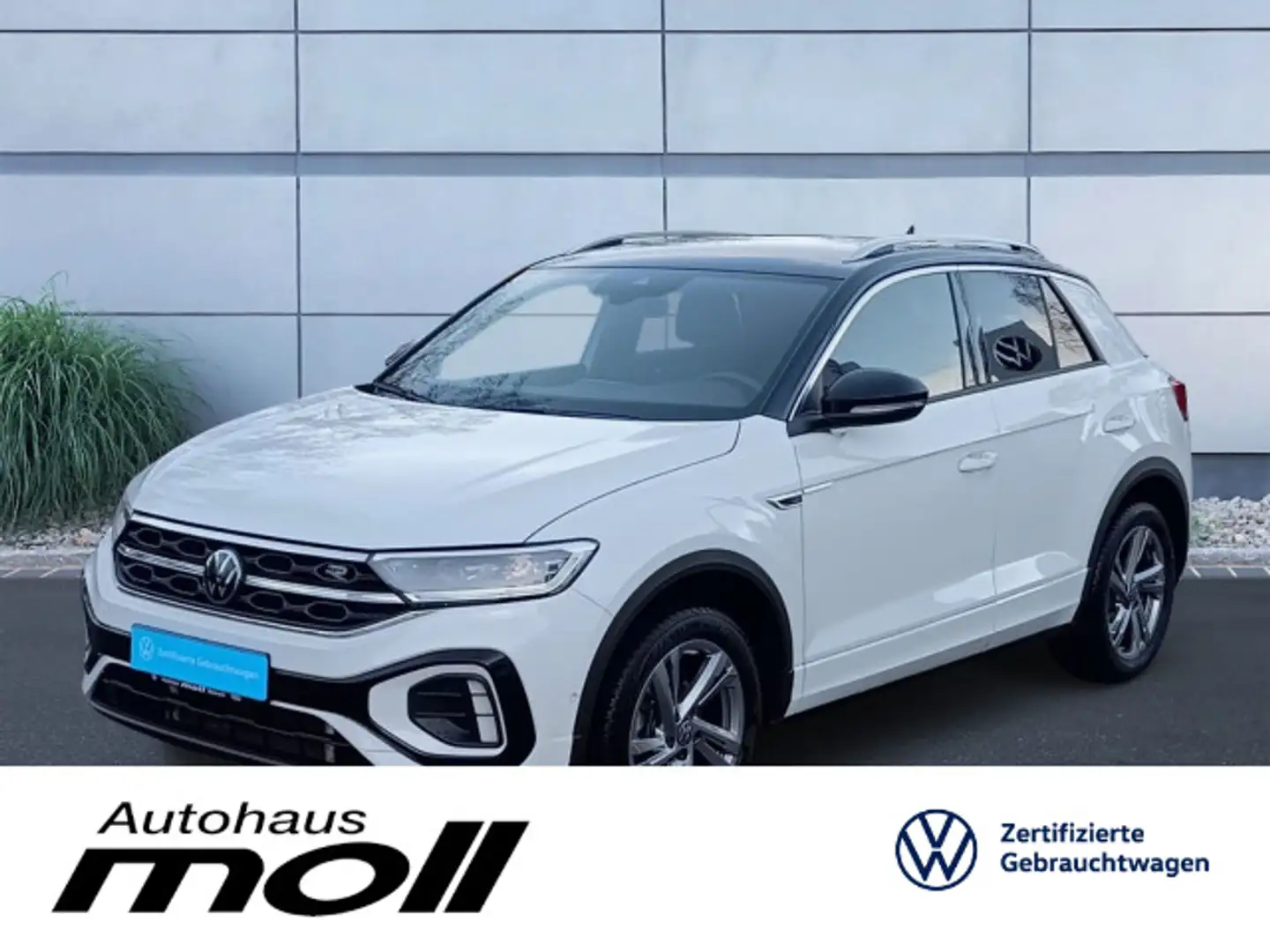 Volkswagen T-Roc T-ROC R-Line 2.0 TDI DSG, AHK, Kamera, Navi Weiß - 1