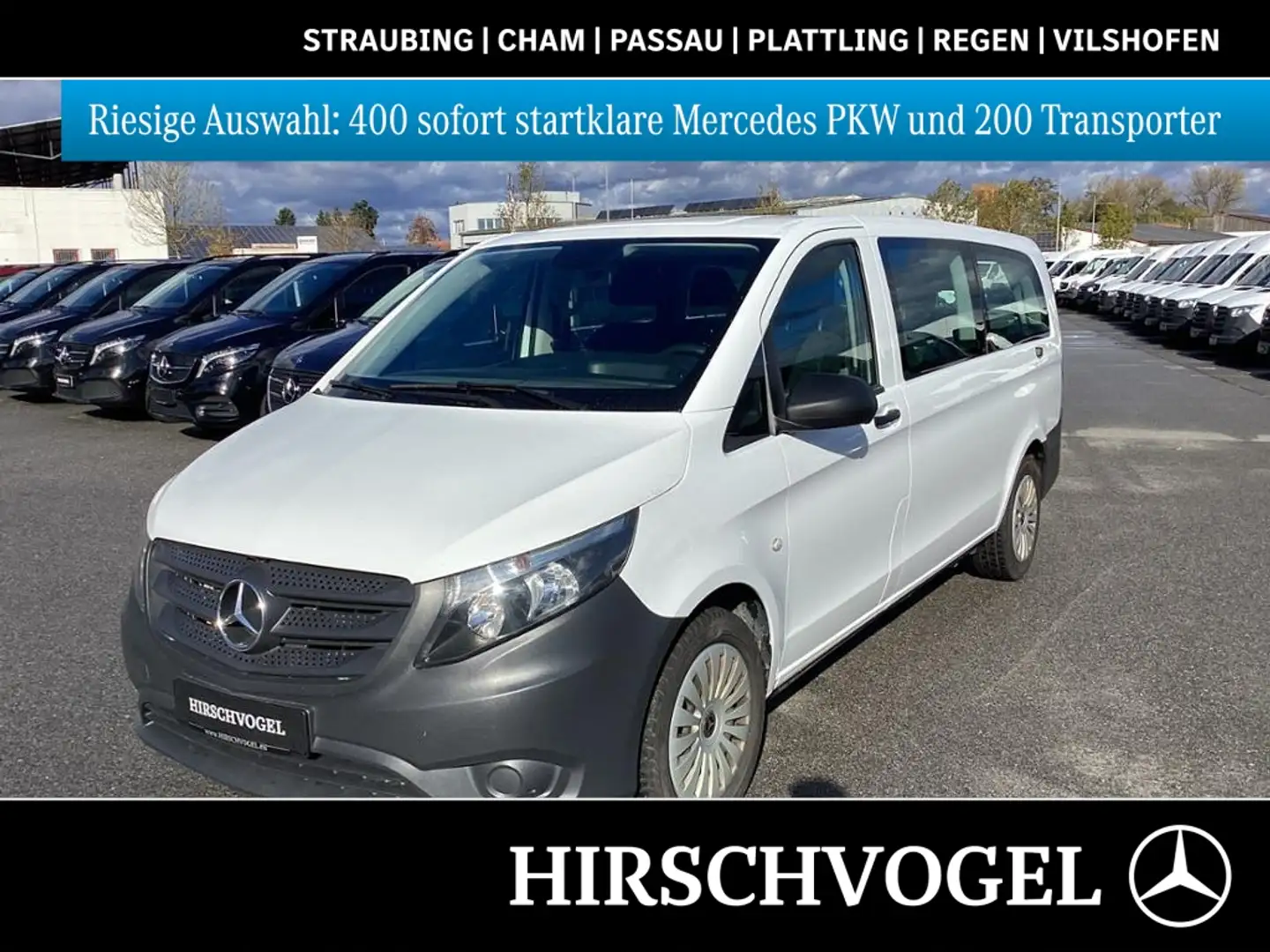 Mercedes-Benz Vito 114 CDI Tourer PRO XXL 8-Sitze 9G+Hecktüren Blanc - 1