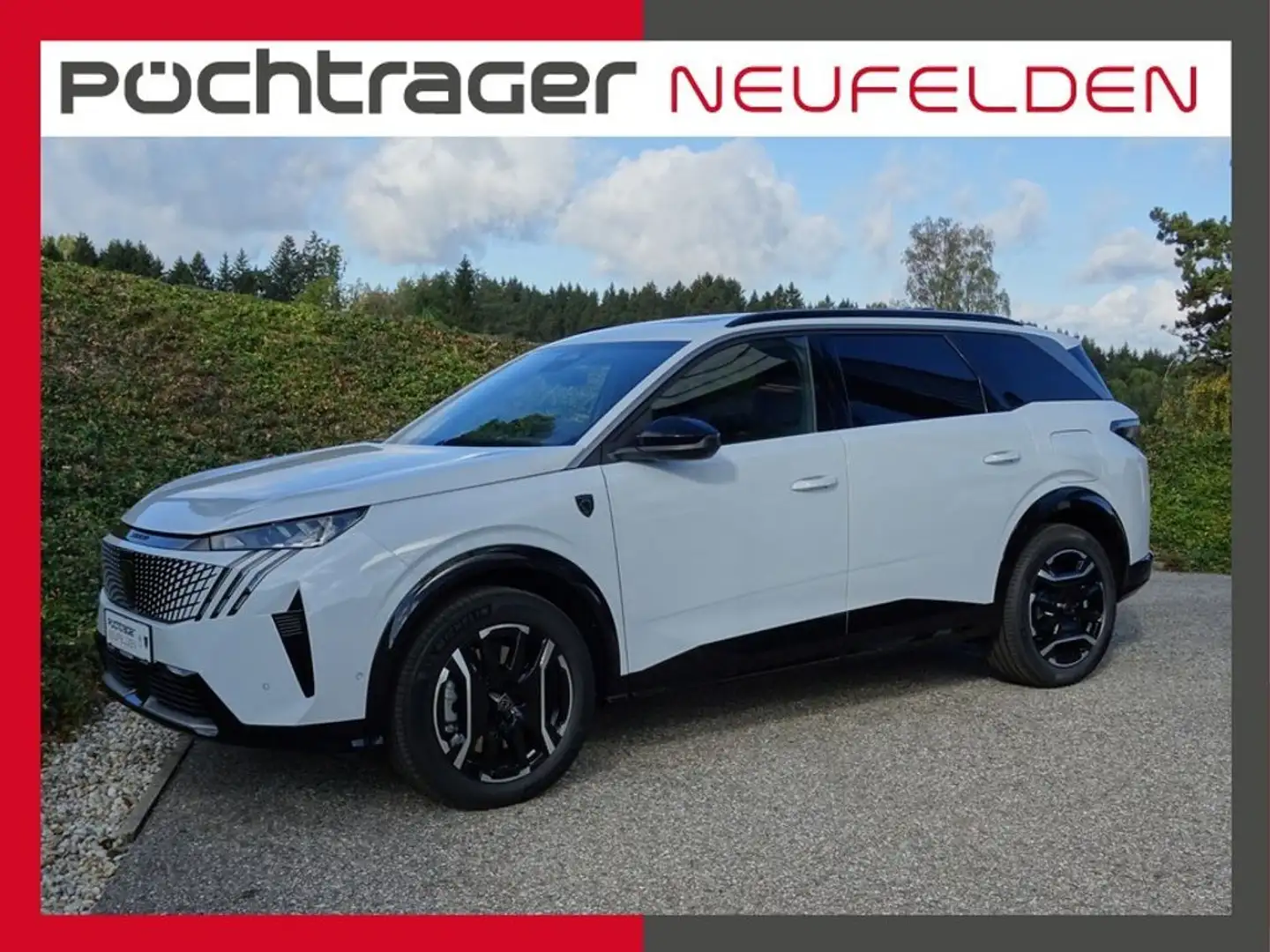 Peugeot 5008 Elektromotor 210 GT Weiß - 1