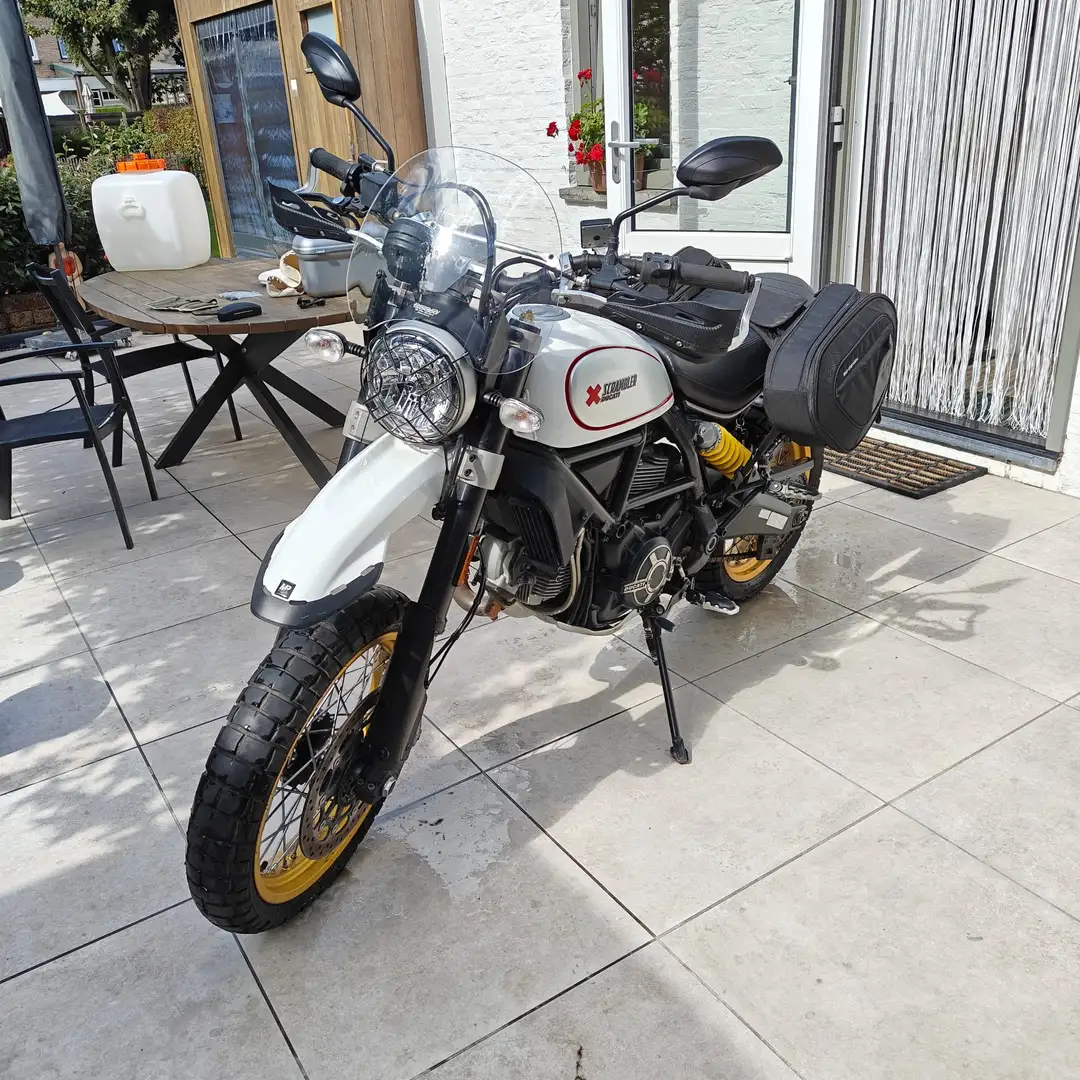 Ducati Scrambler Desert sled Wit - 1