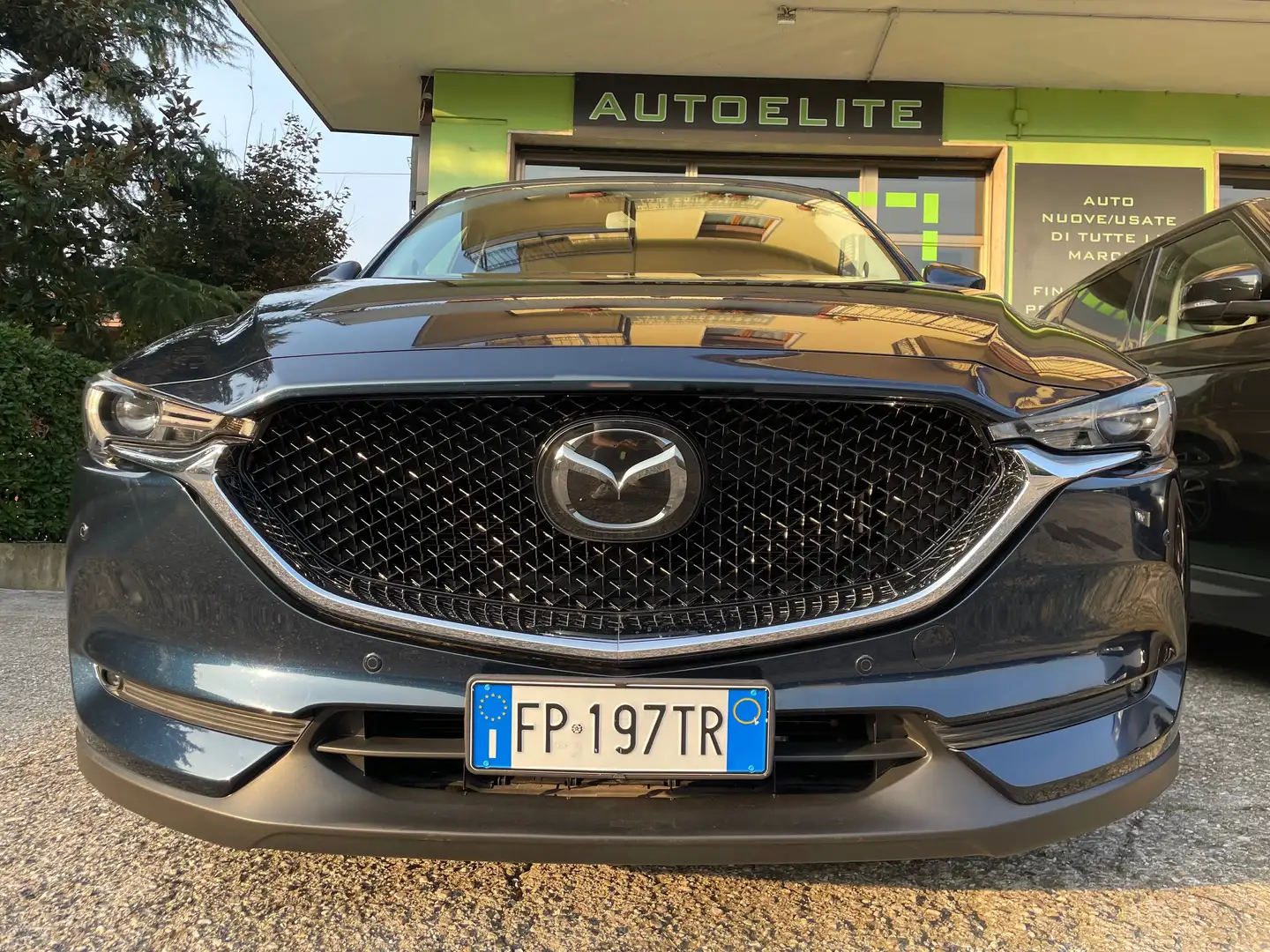 Mazda CX-5 Exclusive 4X4 194 cv auto Retocamera Navi Cruise Blu/Azzurro - 2