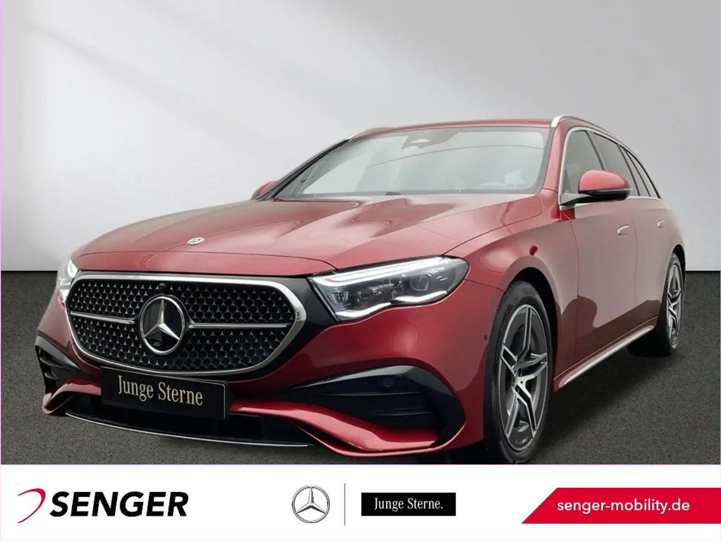 Mercedes-Benz E 200 T AMG Line Standheizung AHK Digital-Light Rood - 1