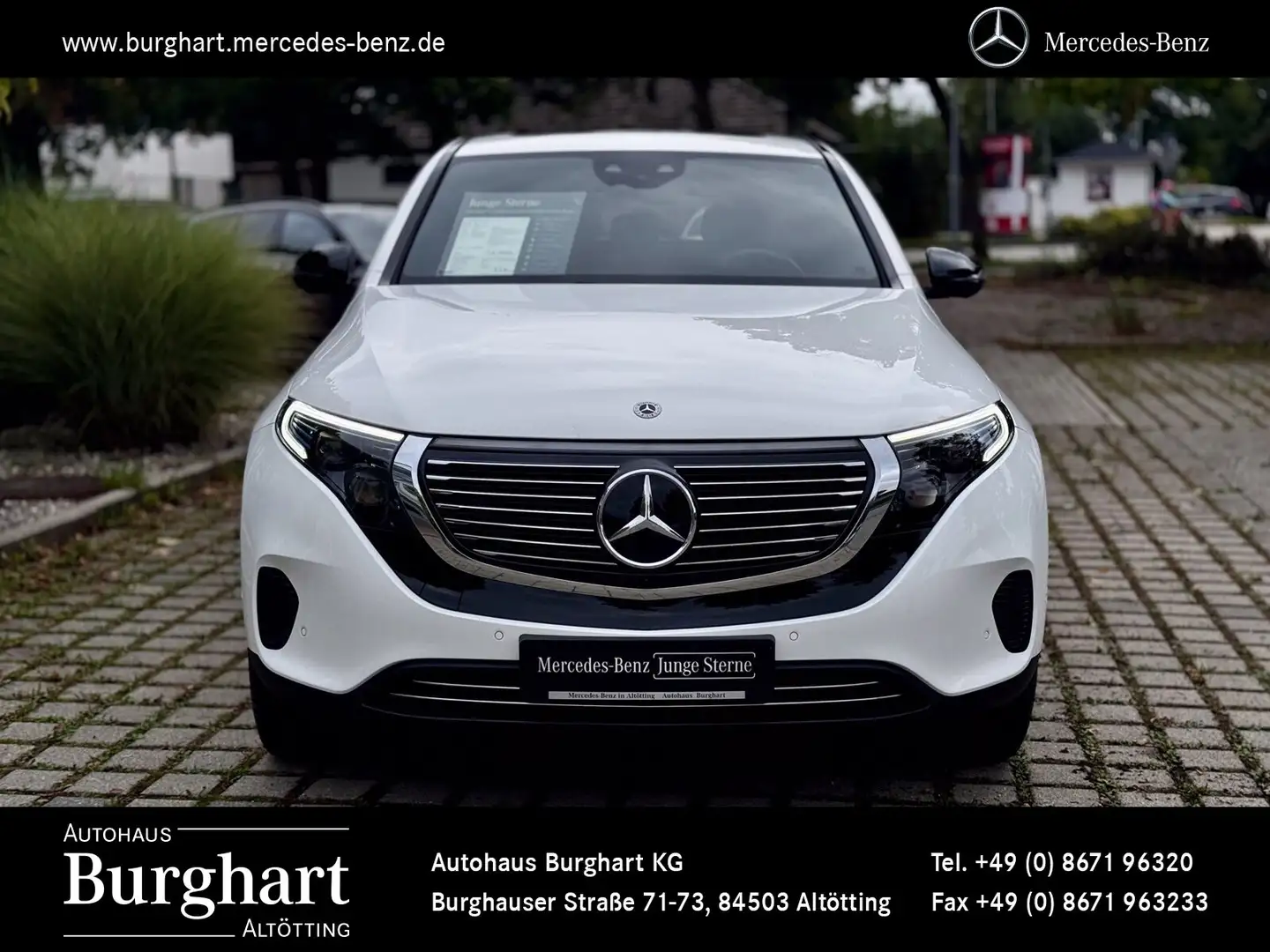 Mercedes-Benz EQC 400 EQC 400 4M Electric Art Fahrassistenz/Ambiente SHD Blanc - 2