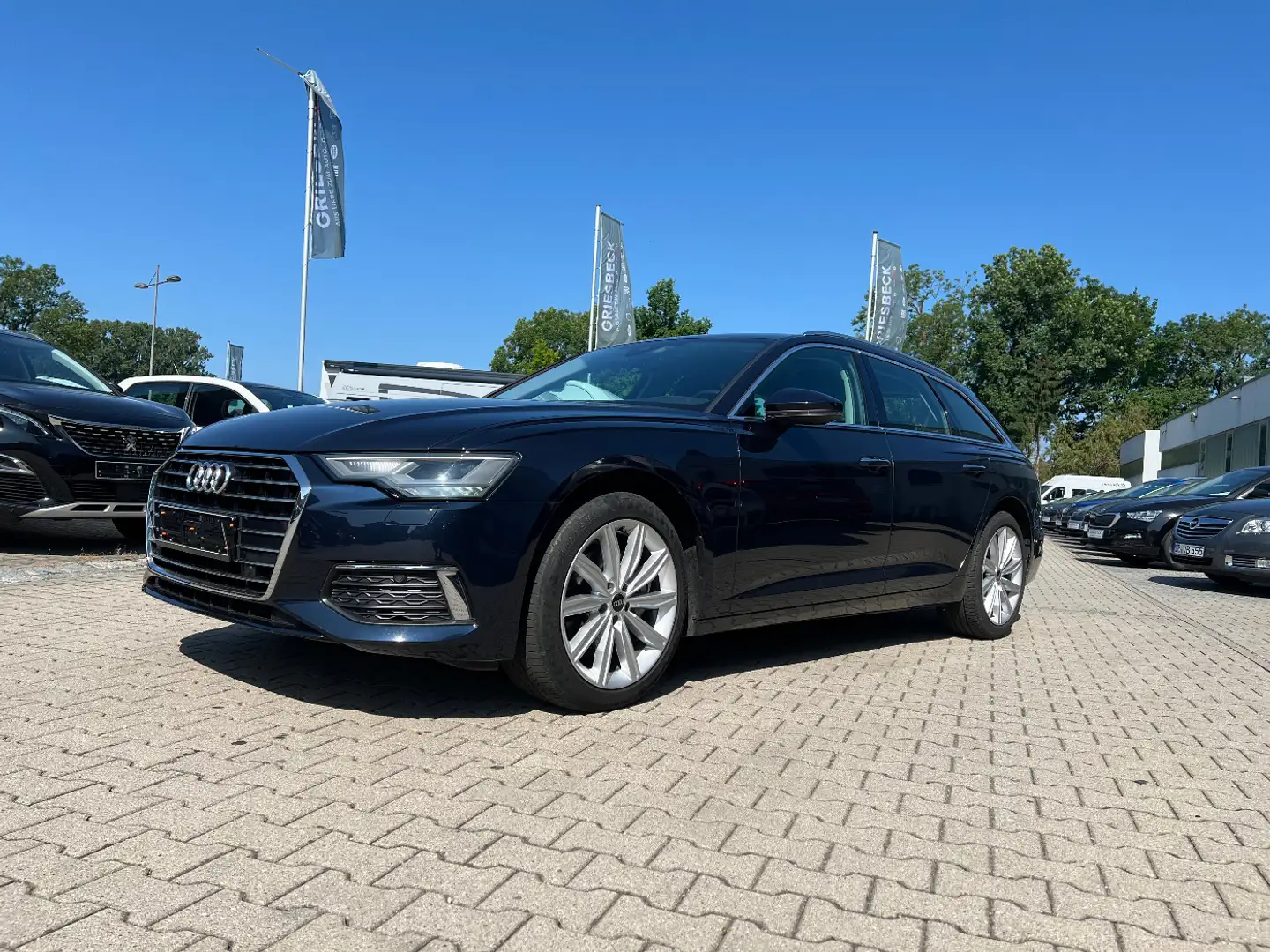 Audi A6 Avant 40 TDI design LED Navi Leder AHK Sitzh. Blau - 1