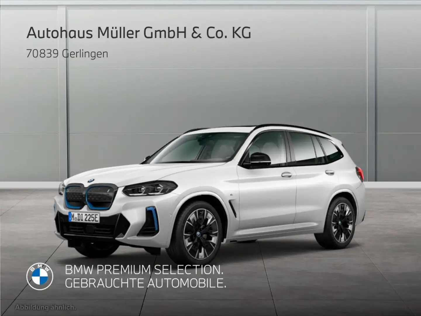 BMW iX3 Dig.Cockpit HUD LED AHK Shz. Sports. ACC BT Weiß - 1