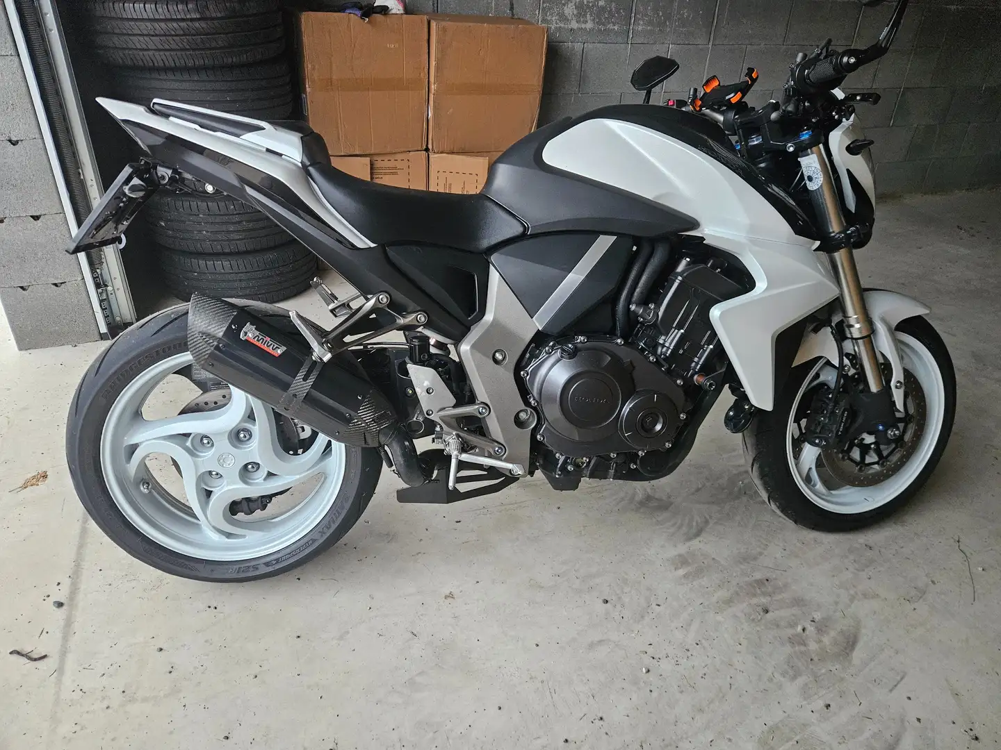 Honda CB 1000 CB1000 Weiß - 1