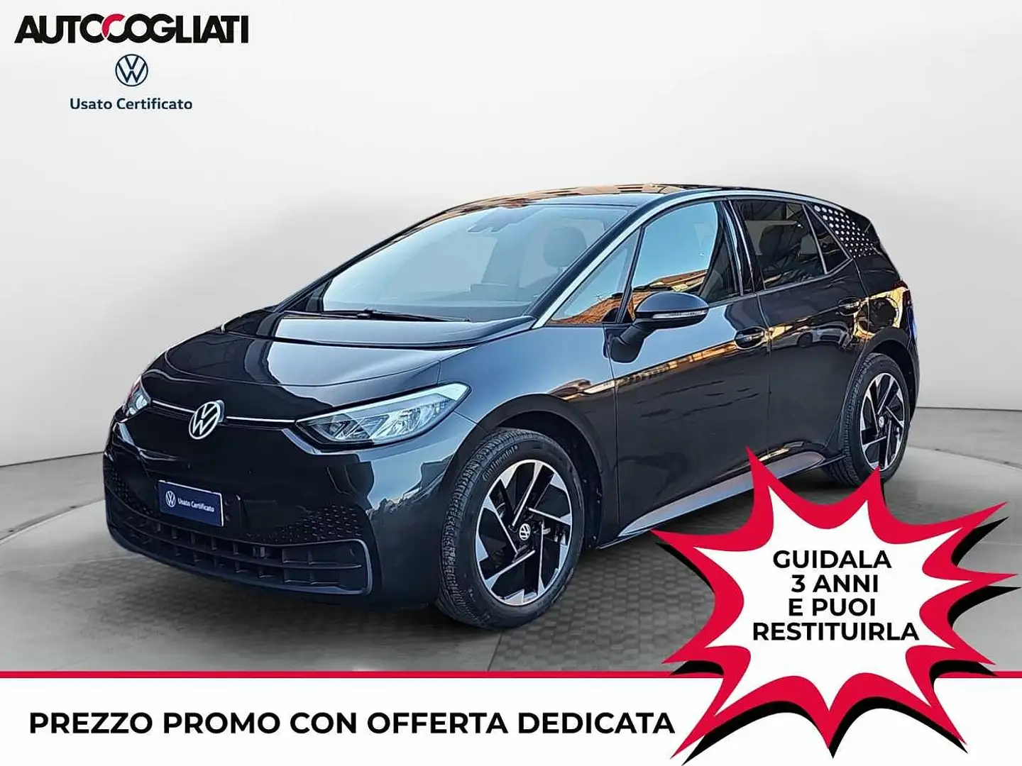 Volkswagen ID.3 ID ID.3 BATTERIA DA 58KWH Negru - 1