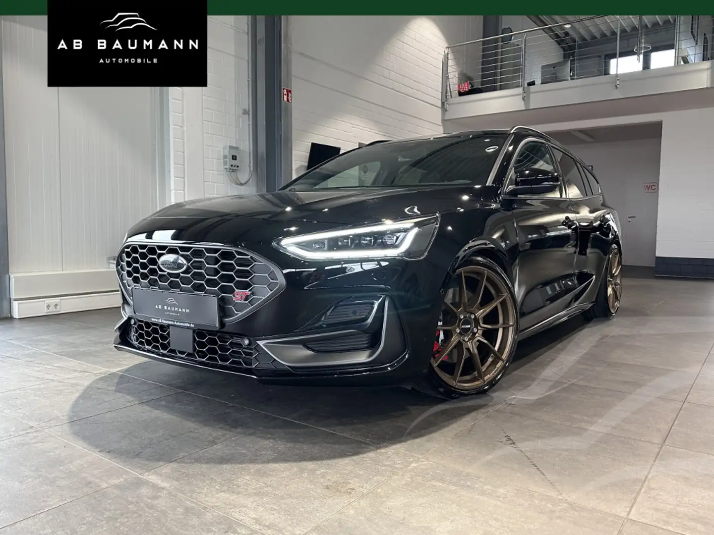 Ford Focus ST X *H&R, MOTEC, PANO, RFK, LED, ABSTAND* Negro - 1