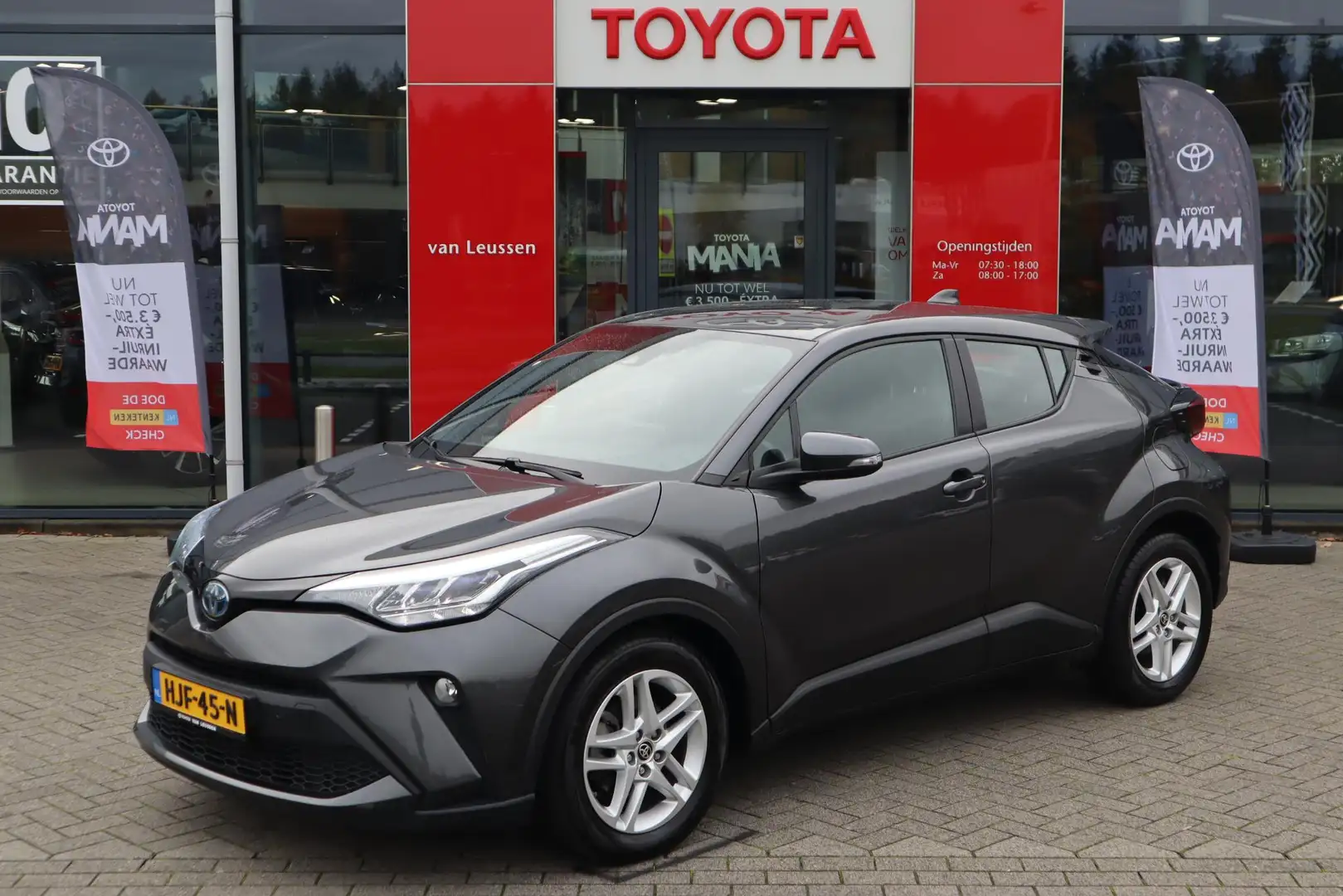 Toyota C-HR 1.8 HYBRID AD-CRUISE CAMERA LM-VELGEN NAVI STOELVE Grijs - 1